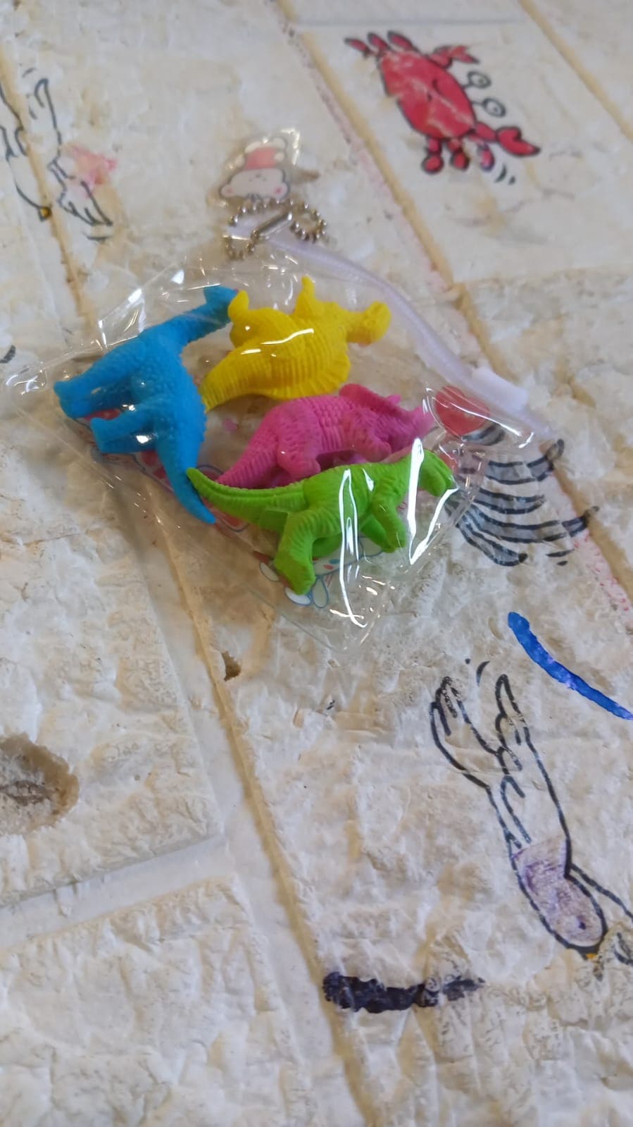 Small Dinosaur Shaped Erasers (4 Pc): Animal Erasers for Kids (School Supplies) thumbnail 8