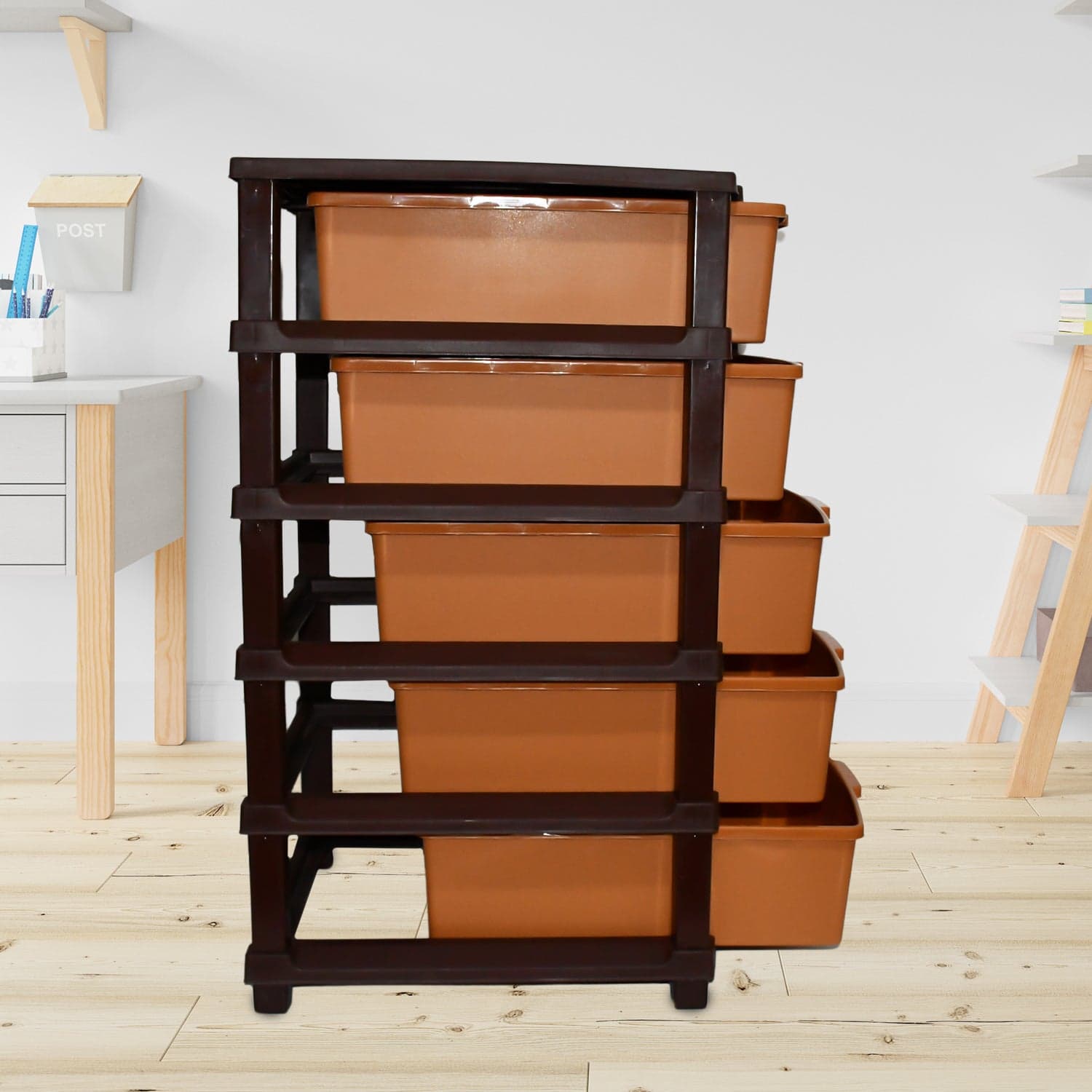 Plastic Premium Home Storage & Organization (5 Layer / 1 Pc) thumbnail 6