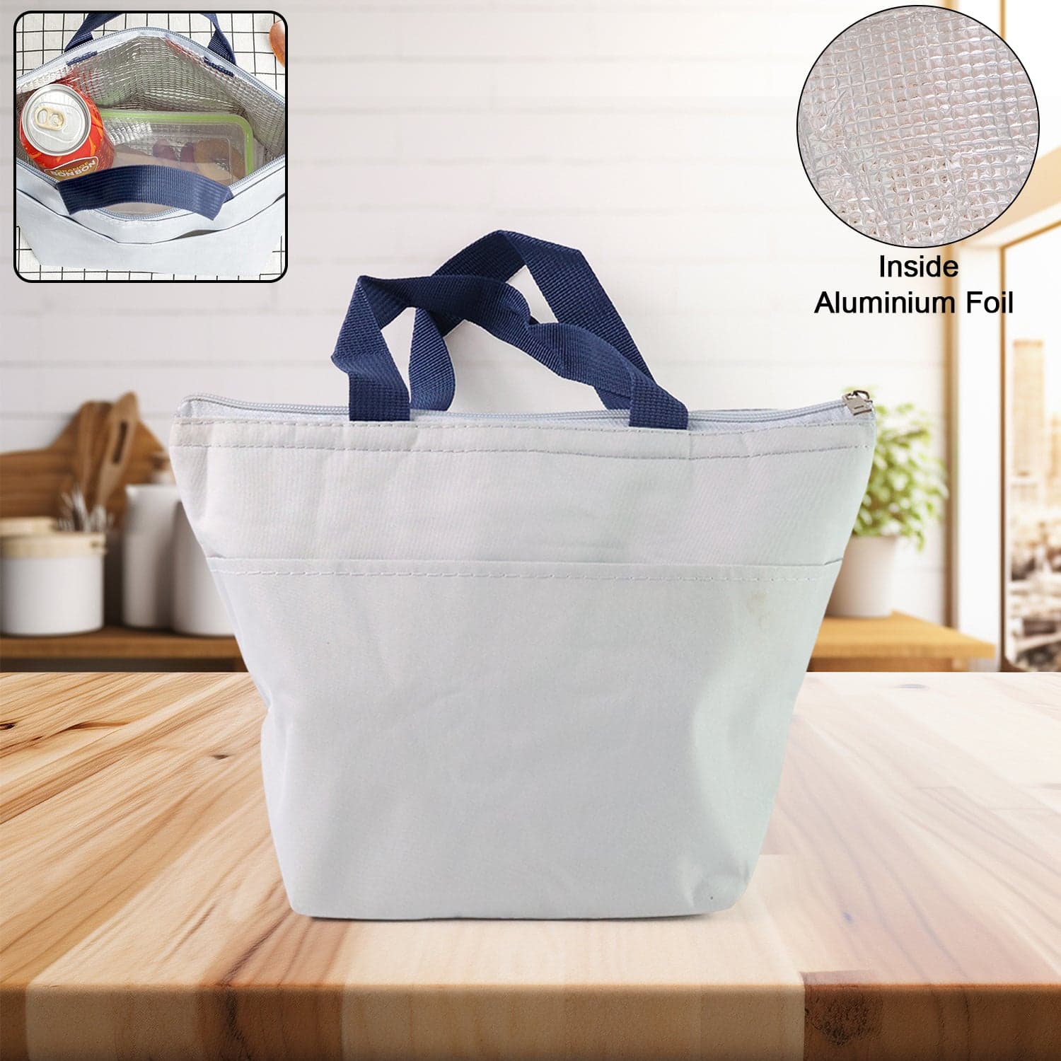 Multi-Purpose Travel Lunch Box Carrying Bag for Women, Men (1 Pc) thumbnail 1