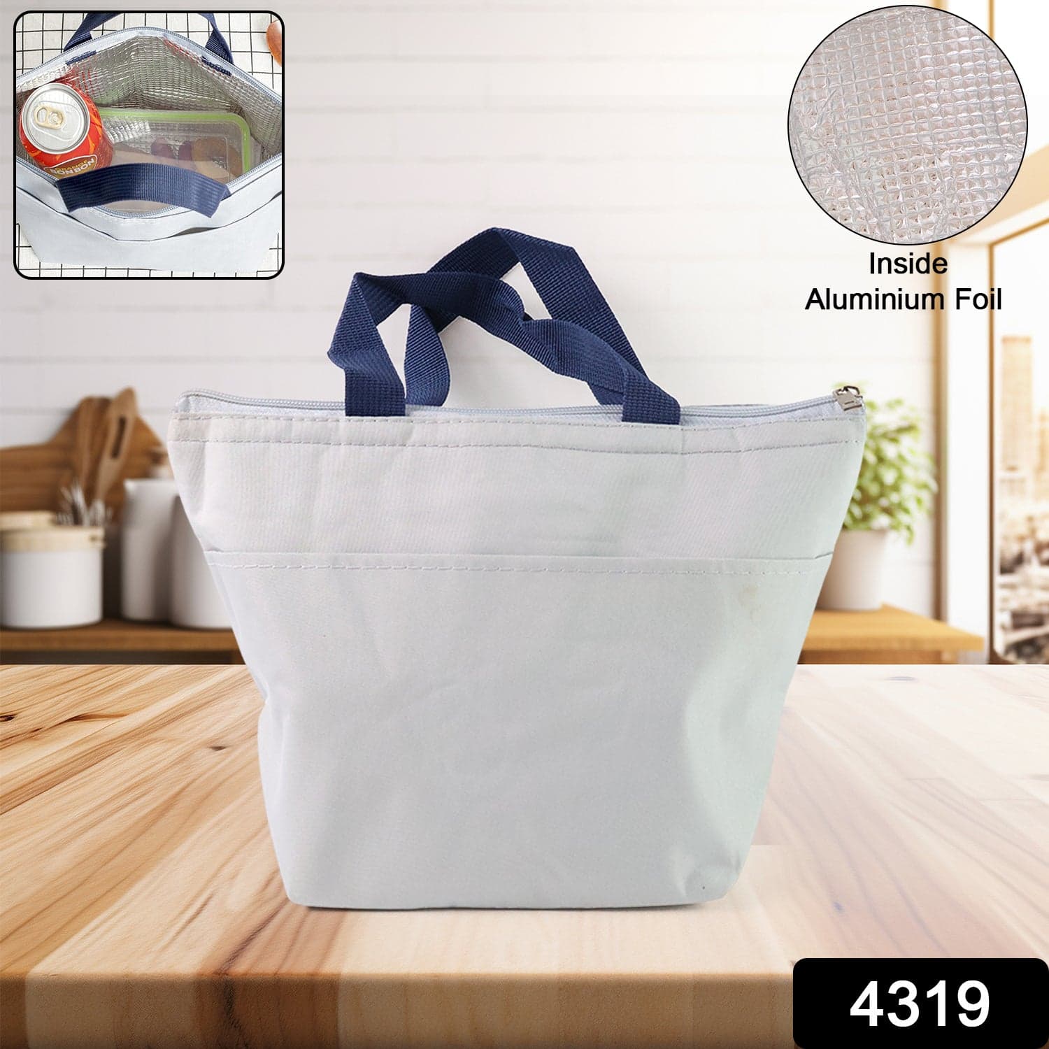 Multi-Purpose Travel Lunch Box Carrying Bag for Women, Men (1 Pc) thumbnail 2