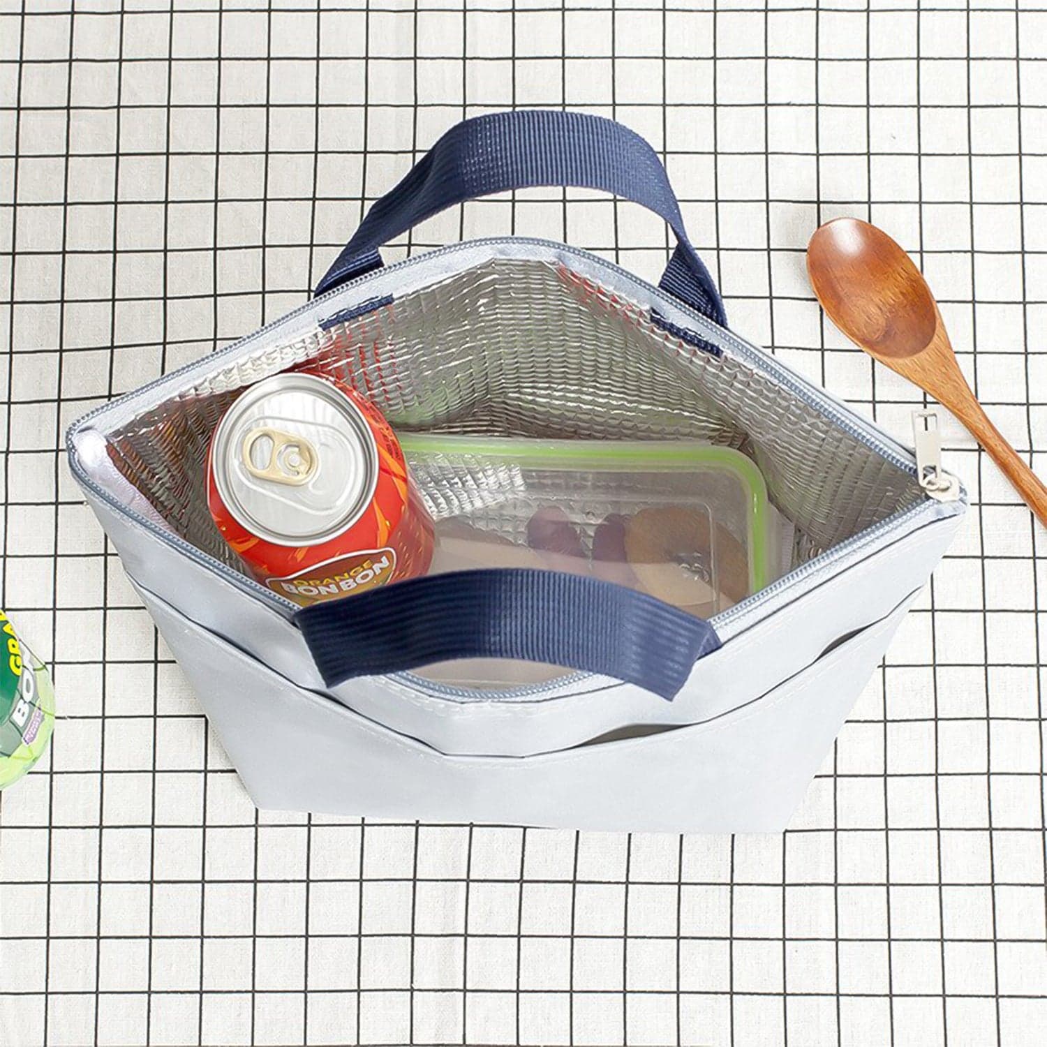 Multi-Purpose Travel Lunch Box Carrying Bag for Women, Men (1 Pc) thumbnail 4