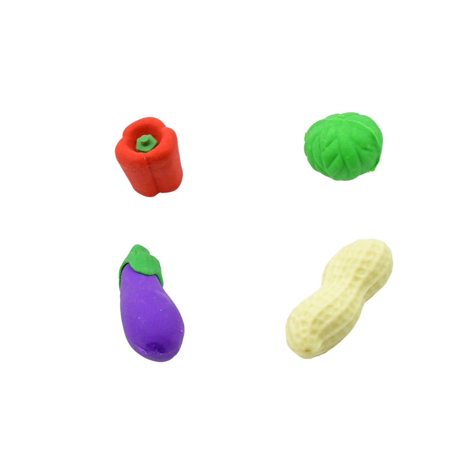 Mini Cute Vegetable & Fruit Erasers (4 Pc): Pencil Rubbers for Kids thumbnail 5