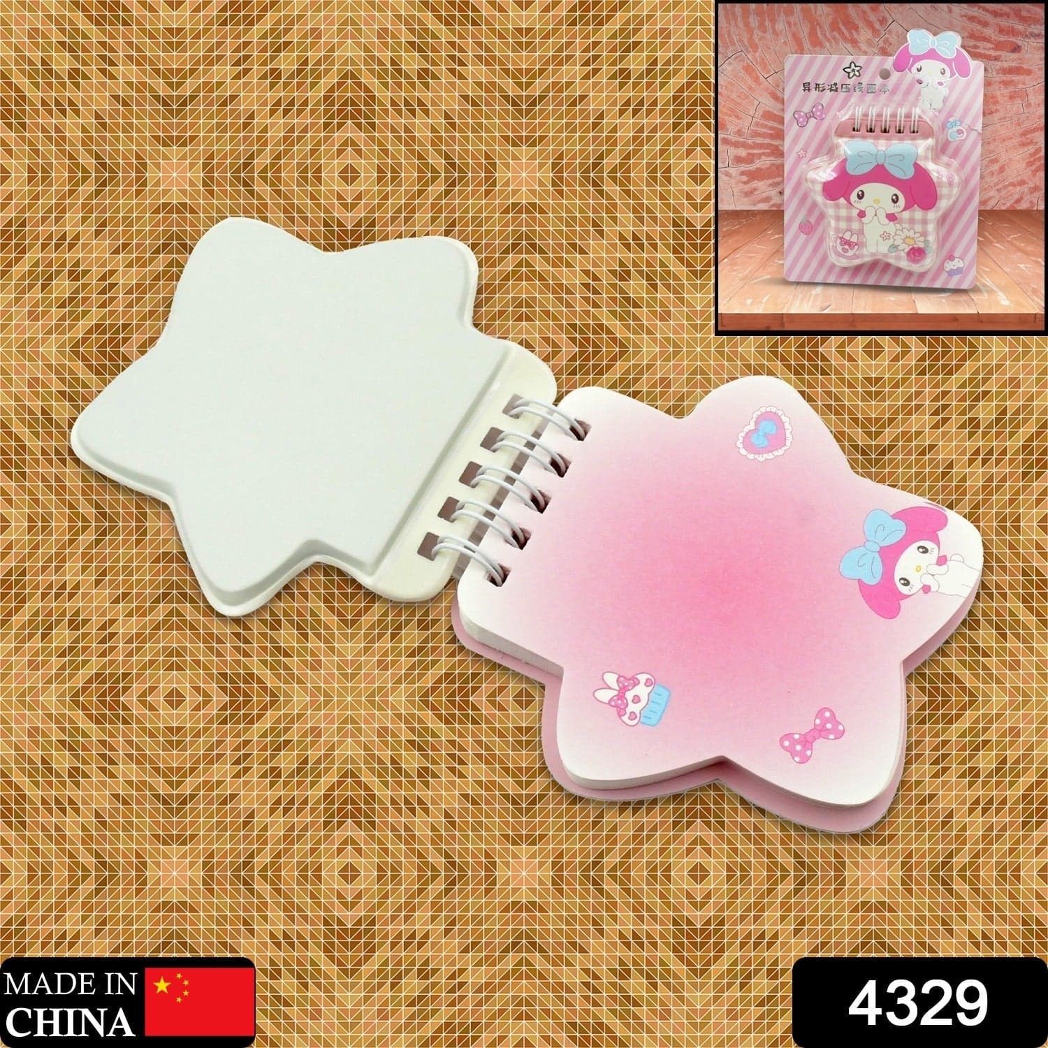 multi shape mini cartoon diary christmas gifts for kids thumbnail 2