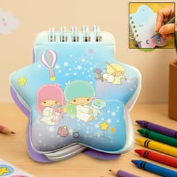 Cartoom Diary Personal Diary Printed Fancy Page Diary Multi Shape Cartoon Diary (Unique Mini Diary
