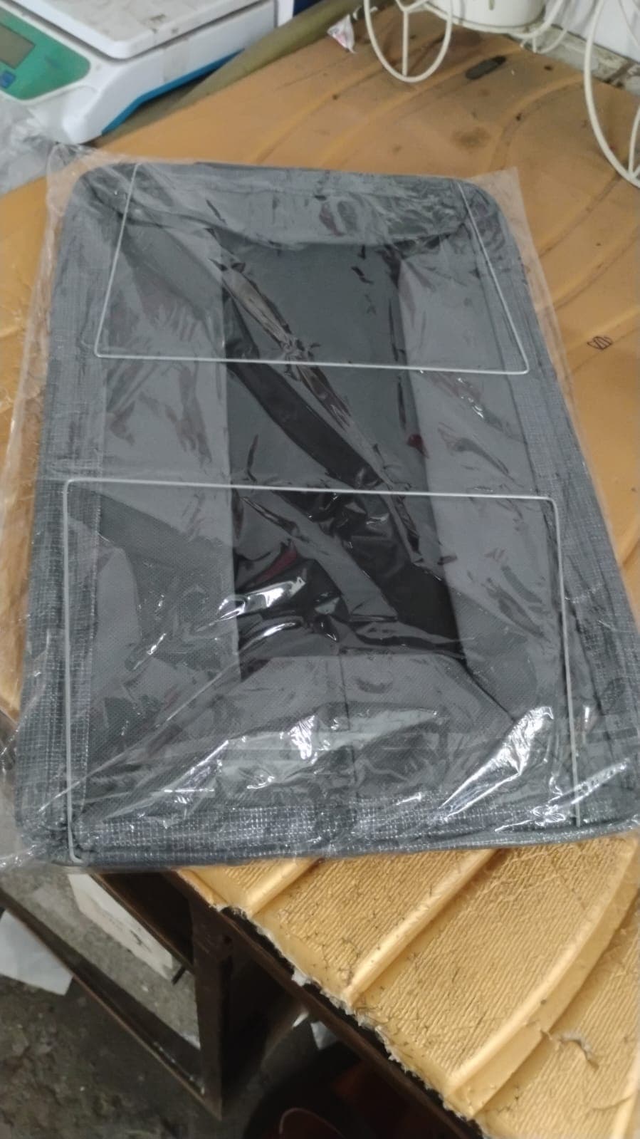 Foldable Cloth Storage Organizer Bag With Handles (Approx 46x27Cm\1Pc) thumbnail 8