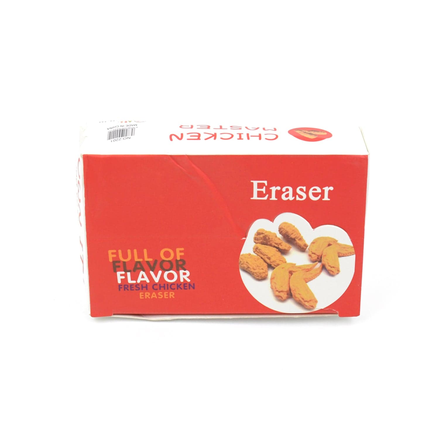 Cute Chicken Wing & Leg Erasers for Kids & Students (8 Pc Set) thumbnail 5