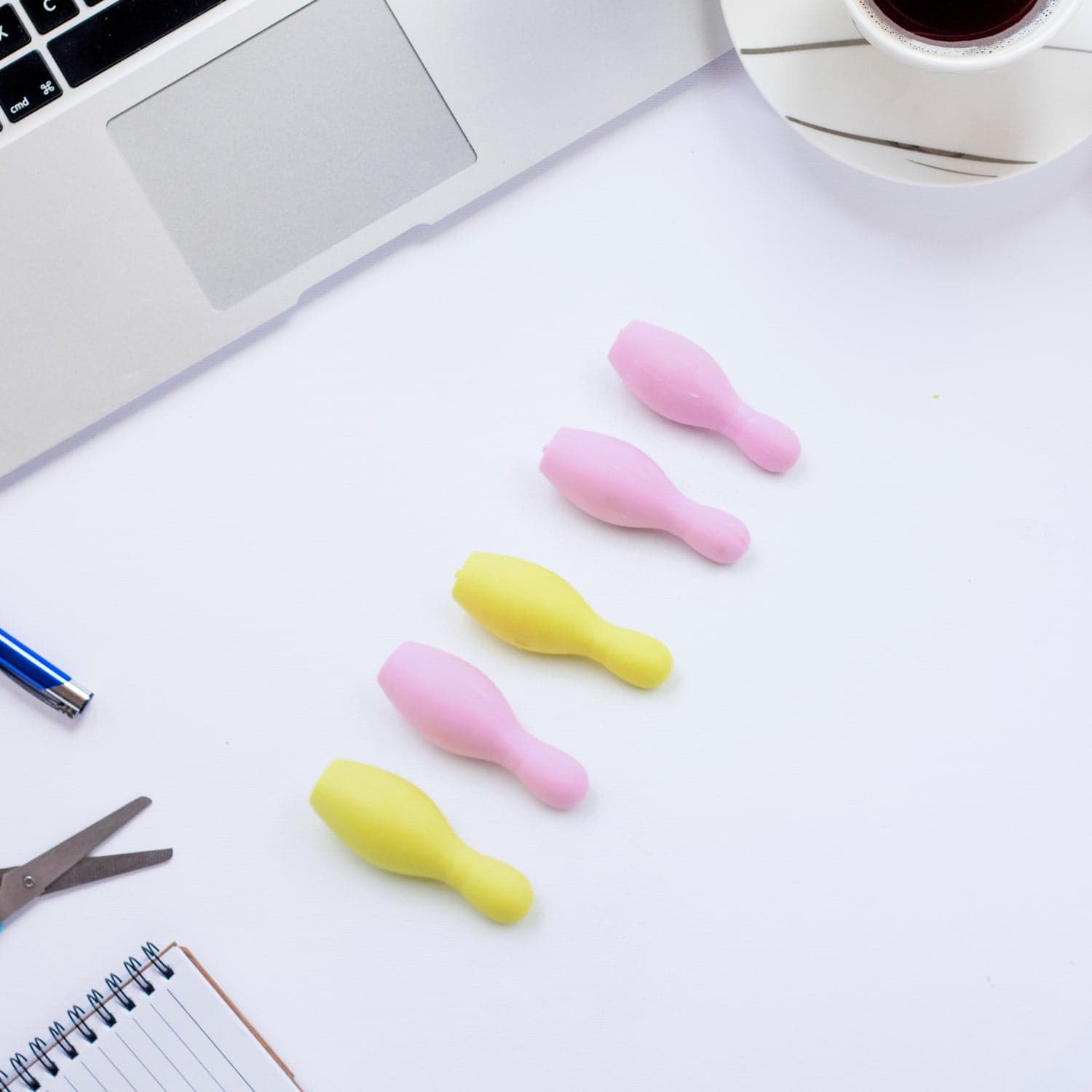 Mini Eraser Set for Kids (9 Pieces) - Fun Designs, Party Favors, School Prizes thumbnail 4