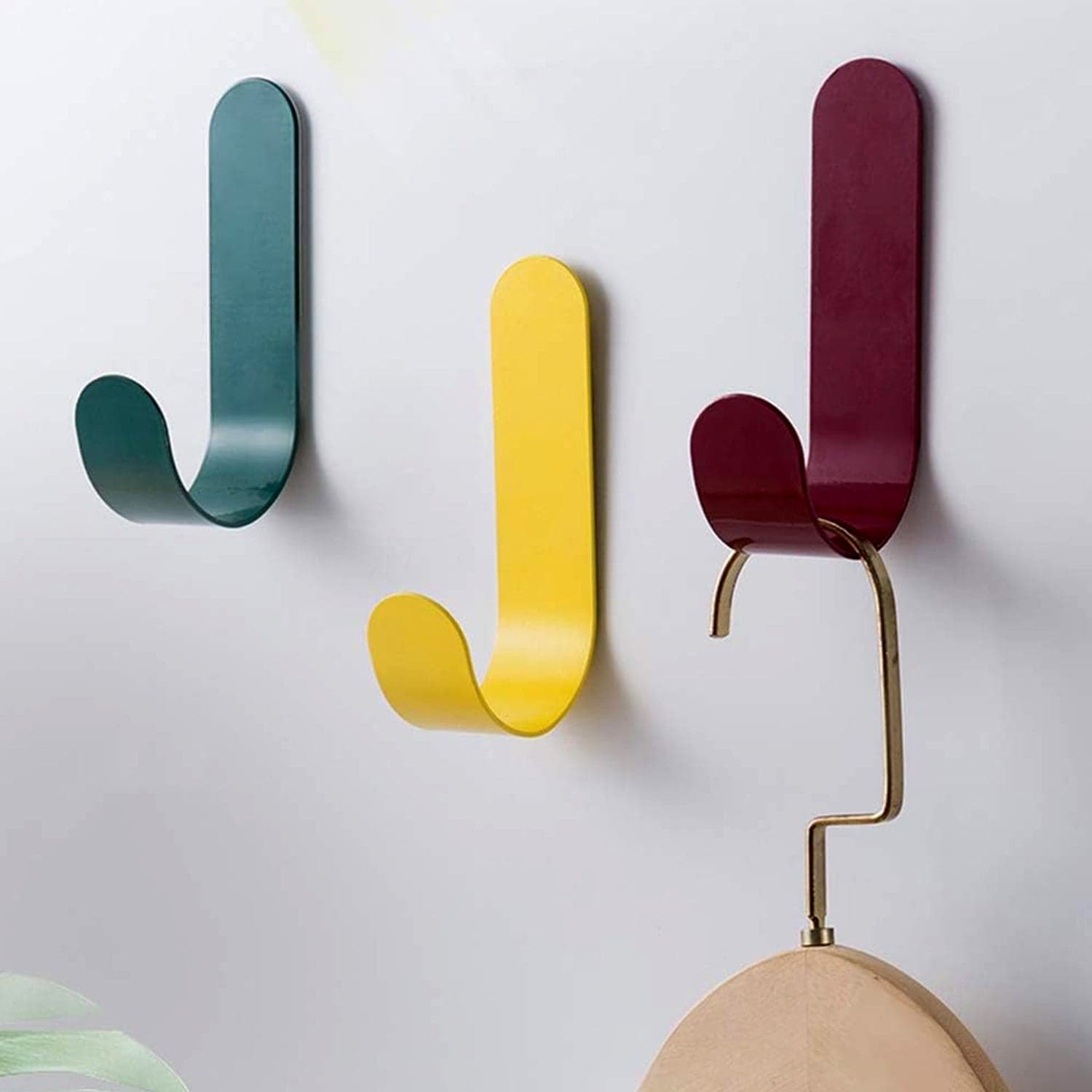 Self Adhesive Wall Hooks Waterproof Adhesive Sticky Round Hooks | Hanging Capacity 1 KG Max | Multipurpose Home Storage (20 Pcs Set) thumbnail 6