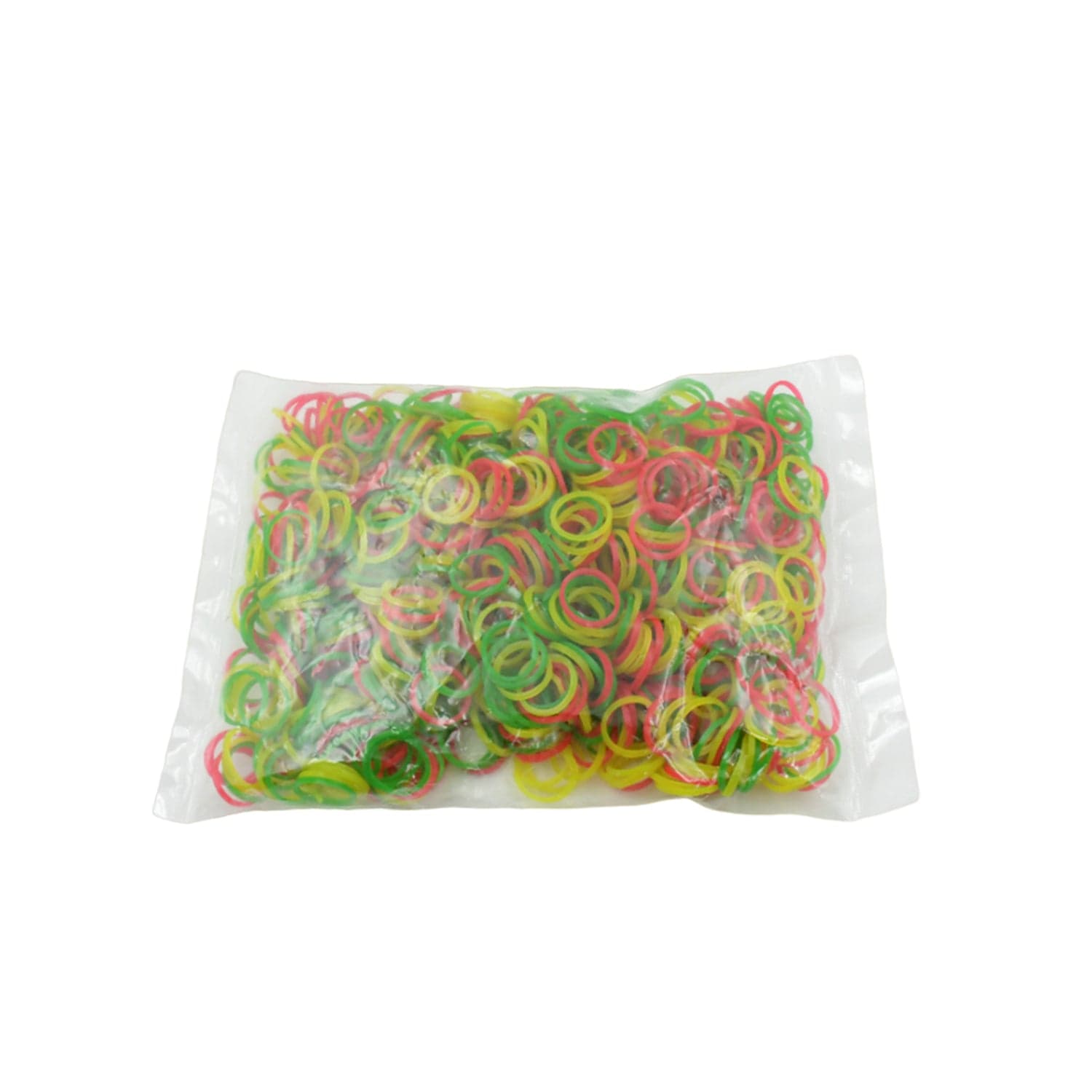 Multicolor Rubber Bands (Elastic & Reusable, Office & Home / 0.5 Inch 100Gm), Hair Accessories thumbnail 5