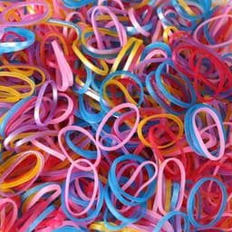 Unbreakable Nylon Rubber Bands Of Reusable Elastic For Office