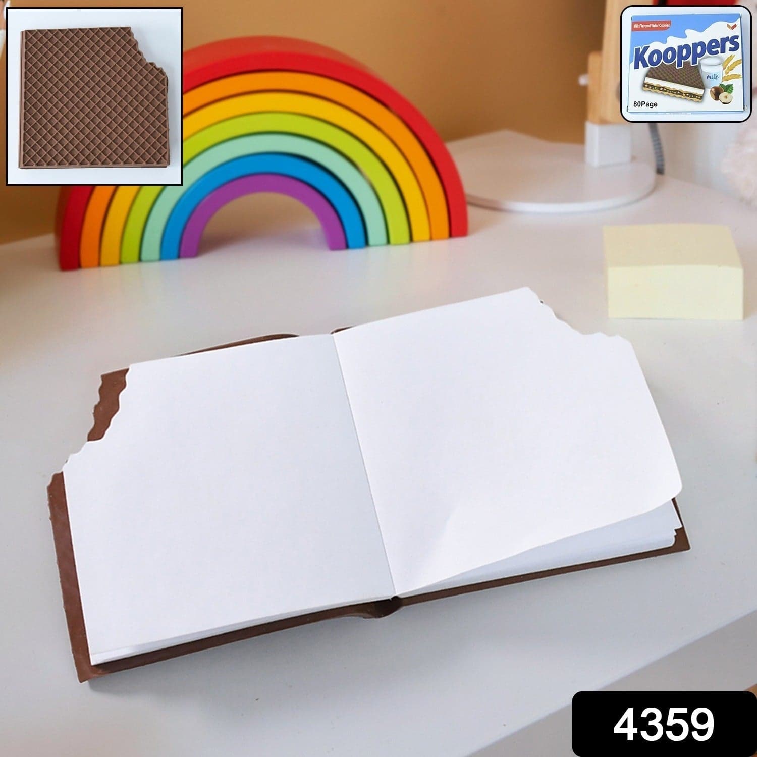 Chocolate Diary Notebooks Original Chocolate Smell Writing Practice Book Early Learning Copybook Premium Chocolate Book ( 1Pc Book ) thumbnail 2