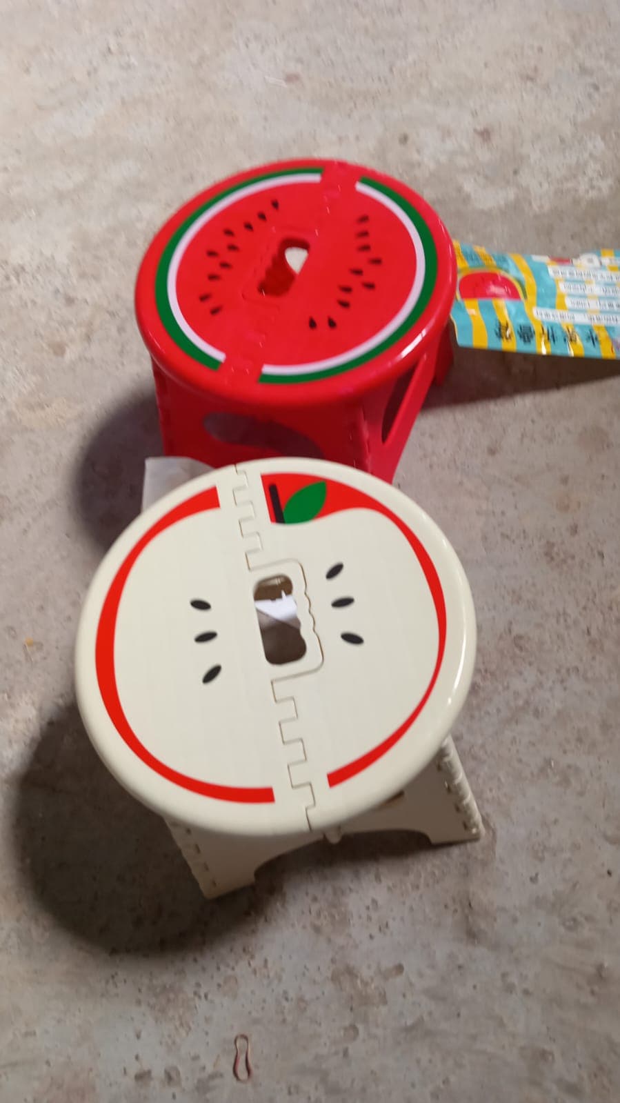 Mix Color Creative Thickening Folding Stool thumbnail 6
