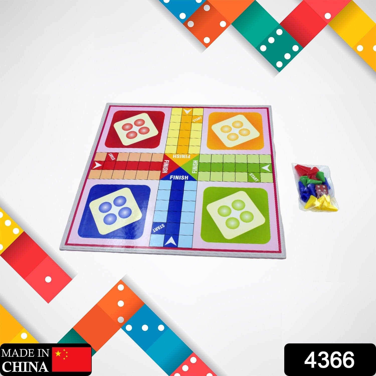 Family Board Game With Two Modes | Two Side Different Ladder thumbnail 2
