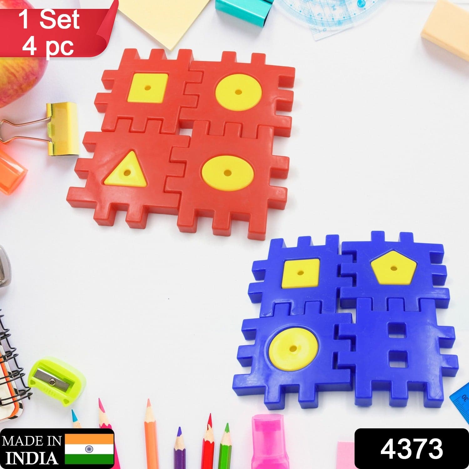 Colorful Digital Building Blocks Set - Educational Toys For Kids Aged 3-12 thumbnail 2