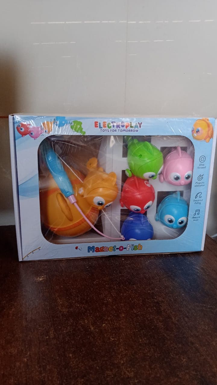 Electroplay 7-in-1 Magnetic Fishing Toy Set for Kids thumbnail 7