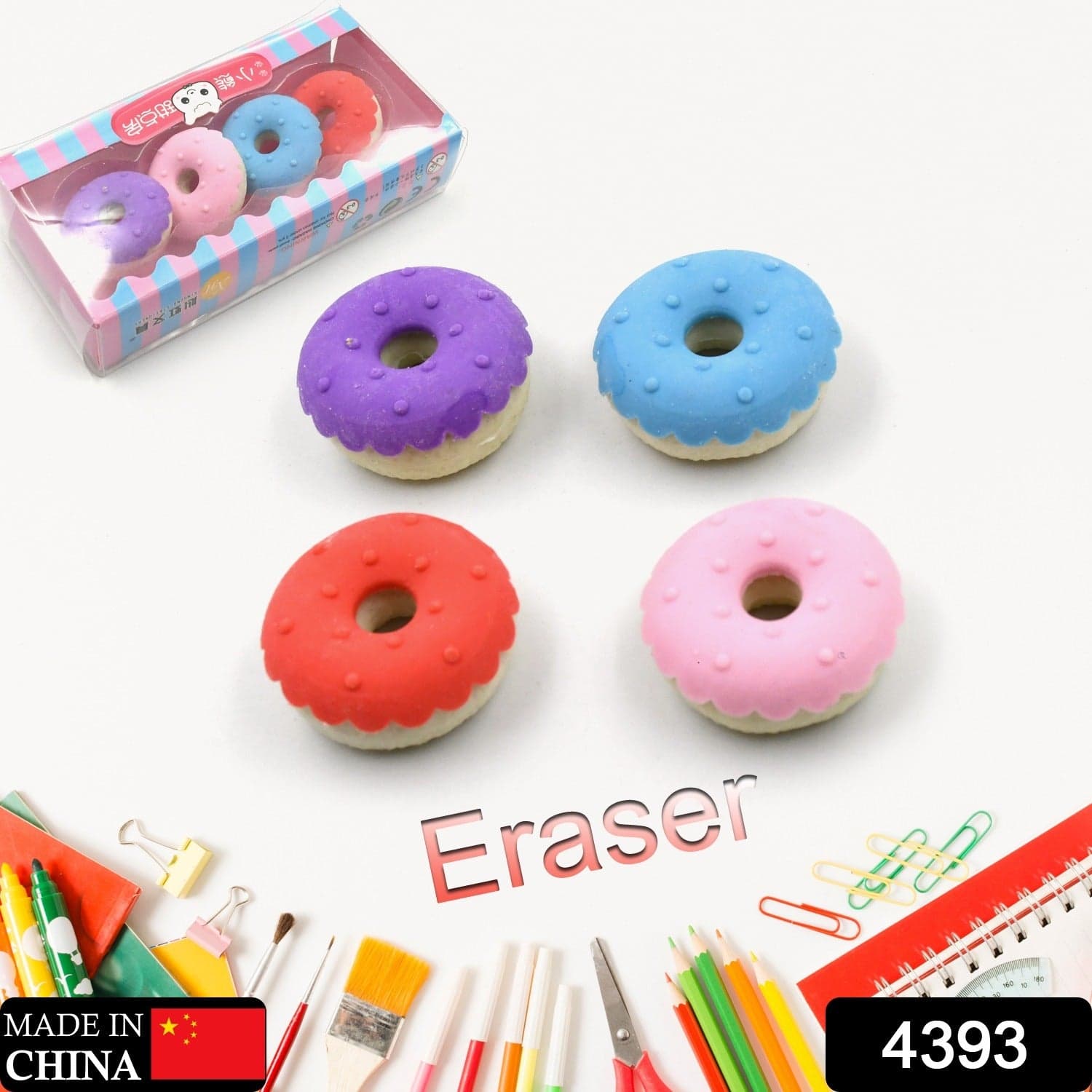 Donut Eraser for Girls & Boys thumbnail 2