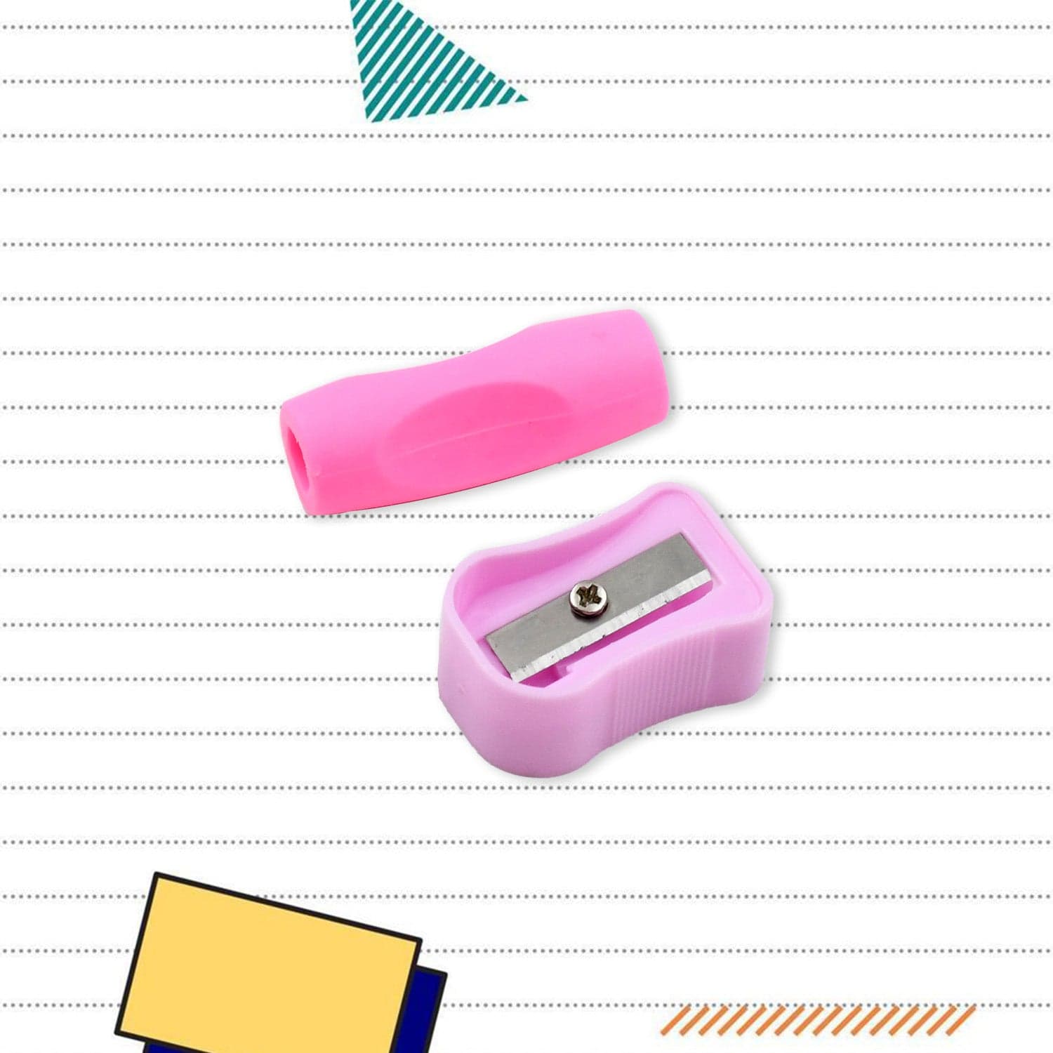 Cute Rabbit Bear Drawing Graphite Writing Pencil Set With Pencil Sharpener & Eraser thumbnail 4