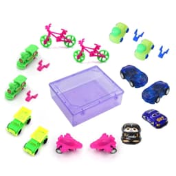 Toys for Kids Friction Powered Vehicle Toy for Baby Push & Go Toys Combo Set for Boys & Girls ( Pack of 15)