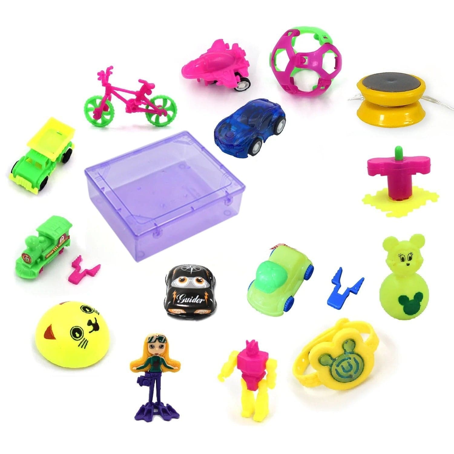 TOYS FOR KIDS FRICTION POWERED TOY FOR BABY PUSH & GO TOYS COMBO SET FOR BOYS & GIRLS ( PACK OF 16) thumbnail 1