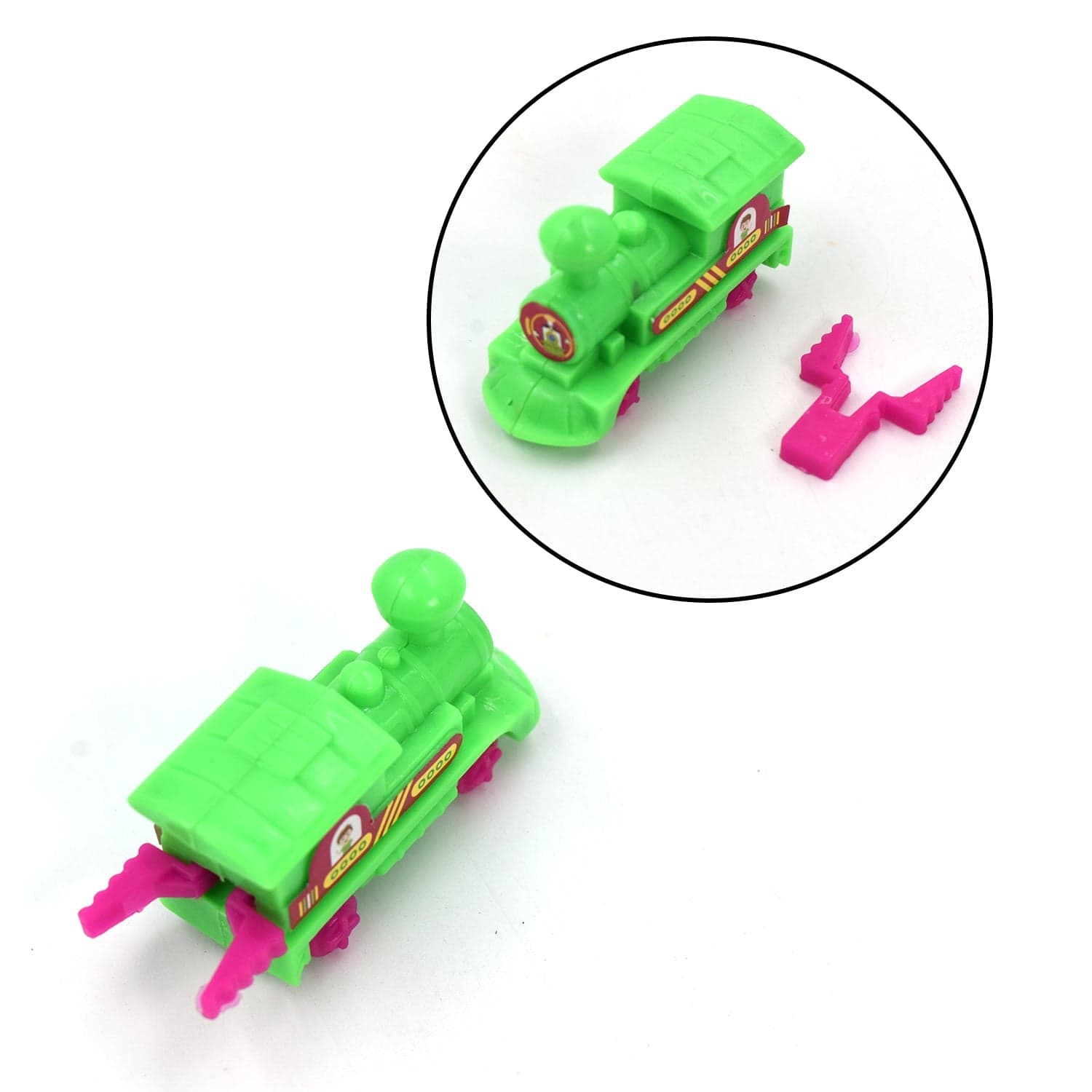 30pc Pull Along Back train Friction Power Toy Vehicle Push and Go Crawling Toys Baby thumbnail 4