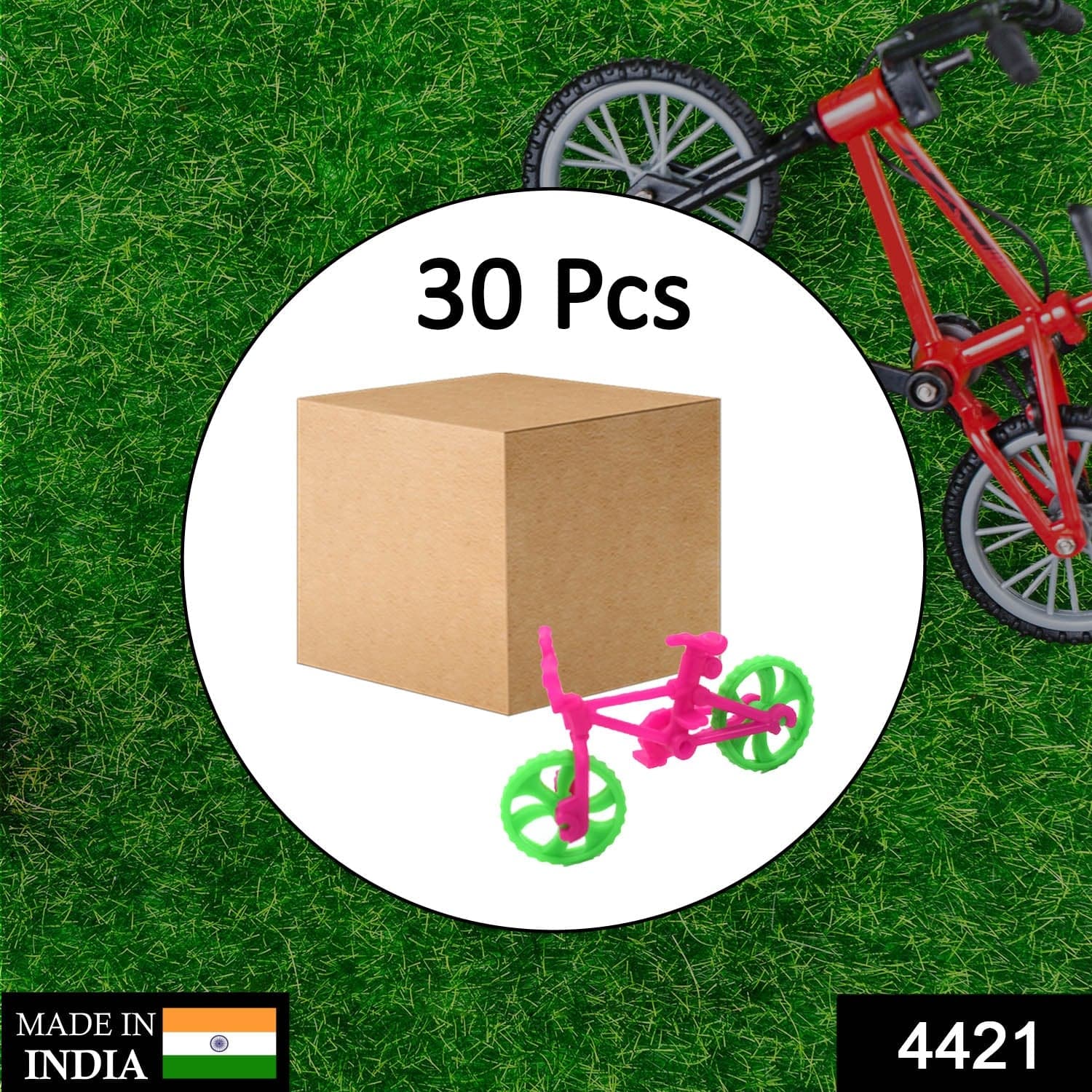 30-Piece Small Bicycle Toy Set for Kids of Fun and Educational Play thumbnail 2