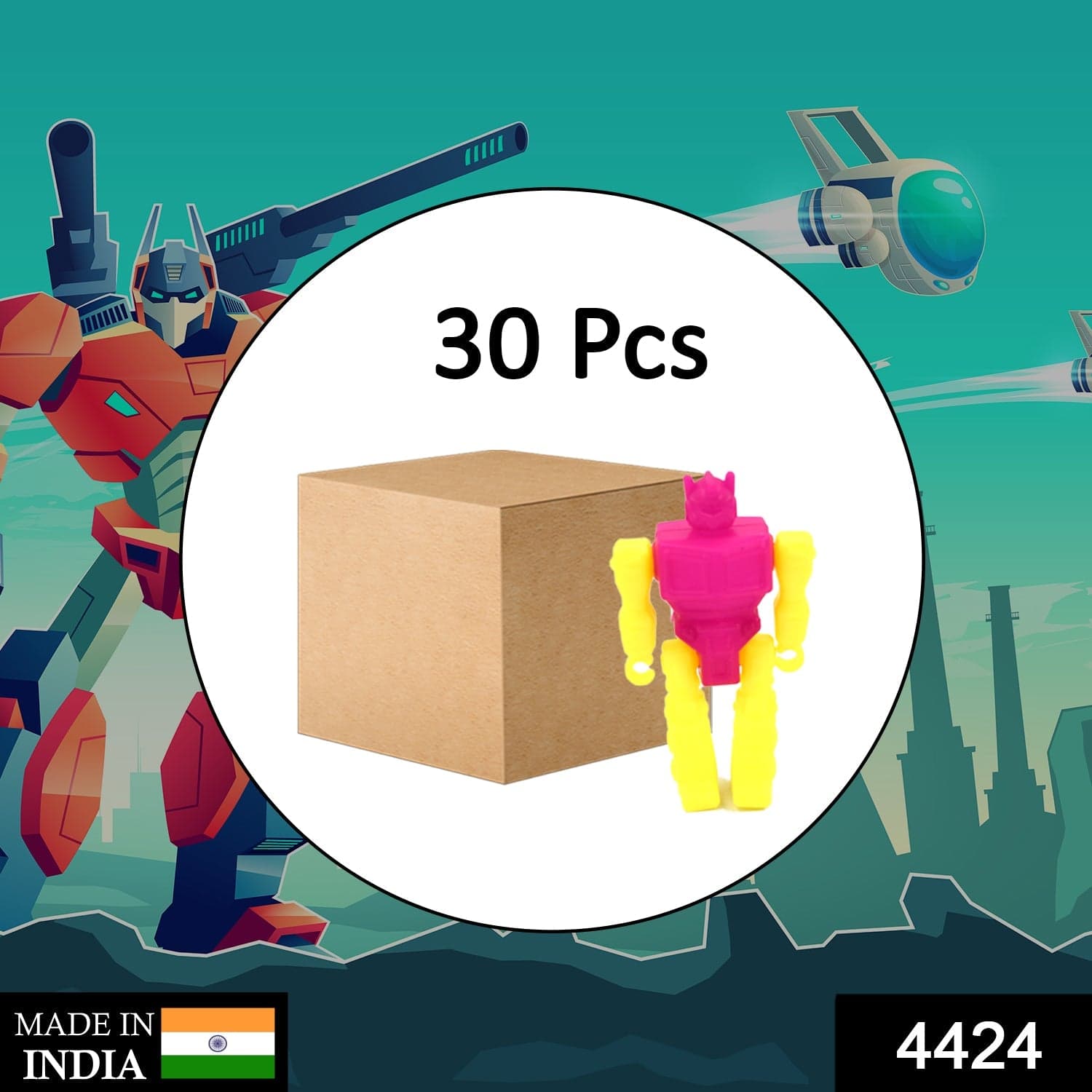 30pc SMALL ROBOT TOY FOR KIDS thumbnail 2