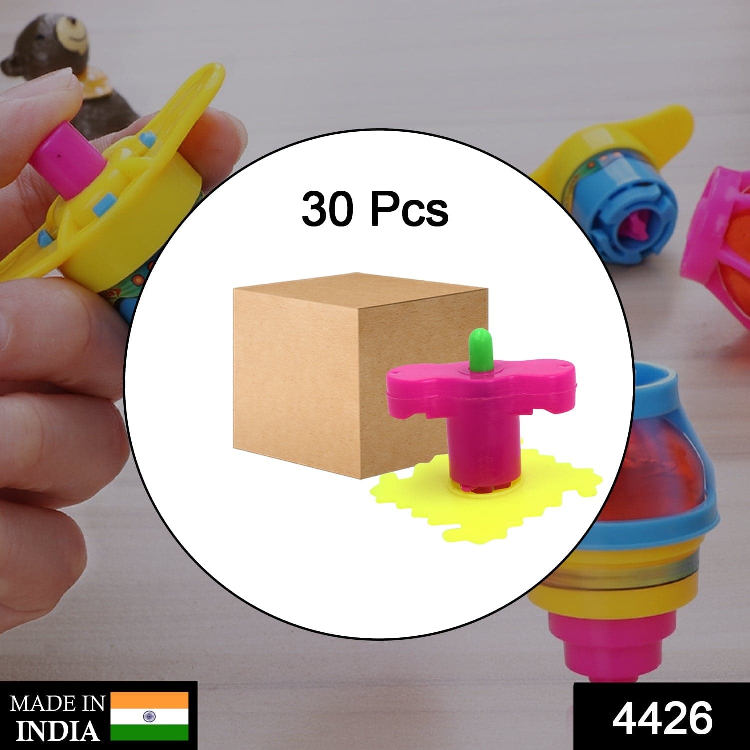 TOY SPINNER LAUNCHER FOR KIDS (30PC) thumbnail 2
