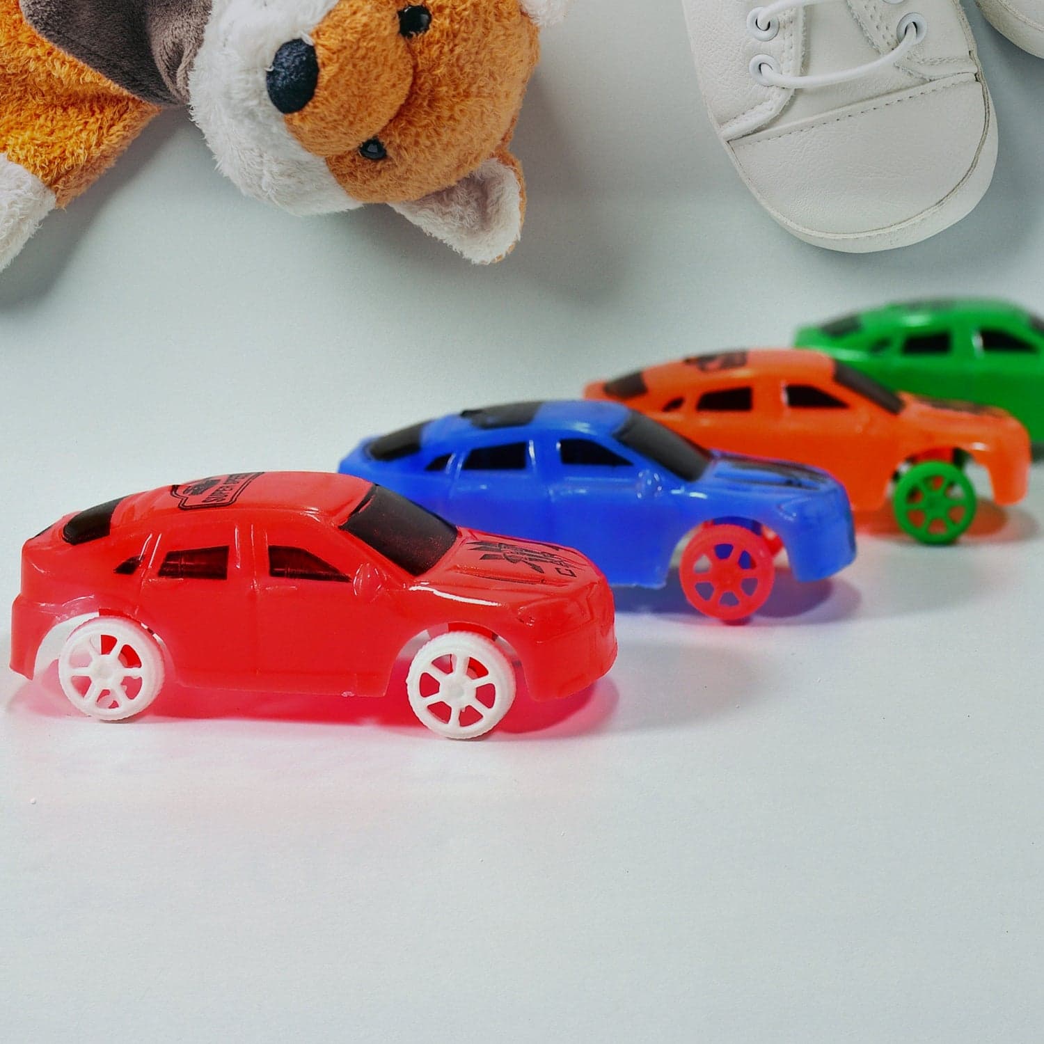 Toy Set Truck with 4 Mini Cars Toy Vehicles for Children thumbnail 3