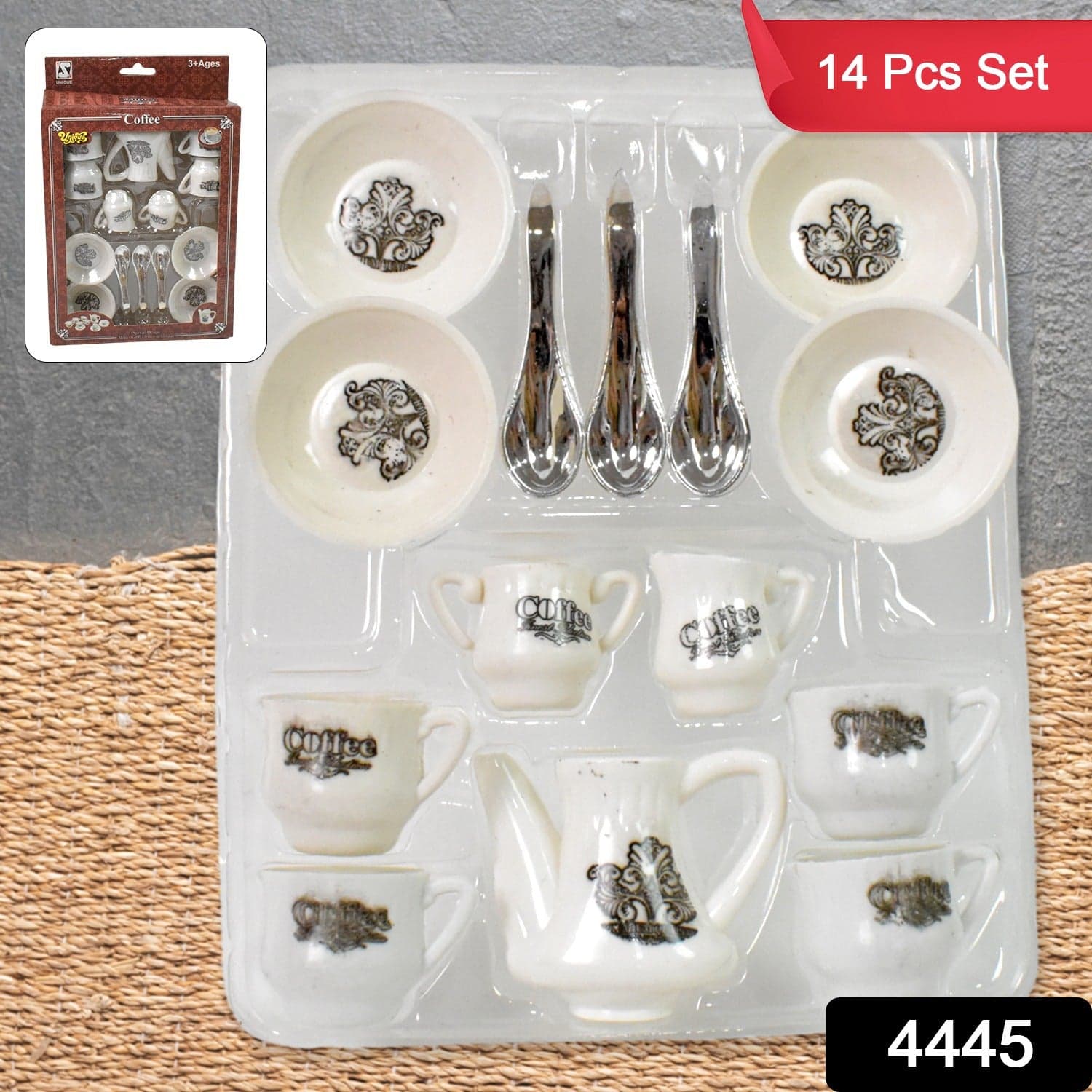 Ï»¿Tickles Tea Toy Set | Coffee Kitchen Plastic Set Toy For Kids thumbnail 2