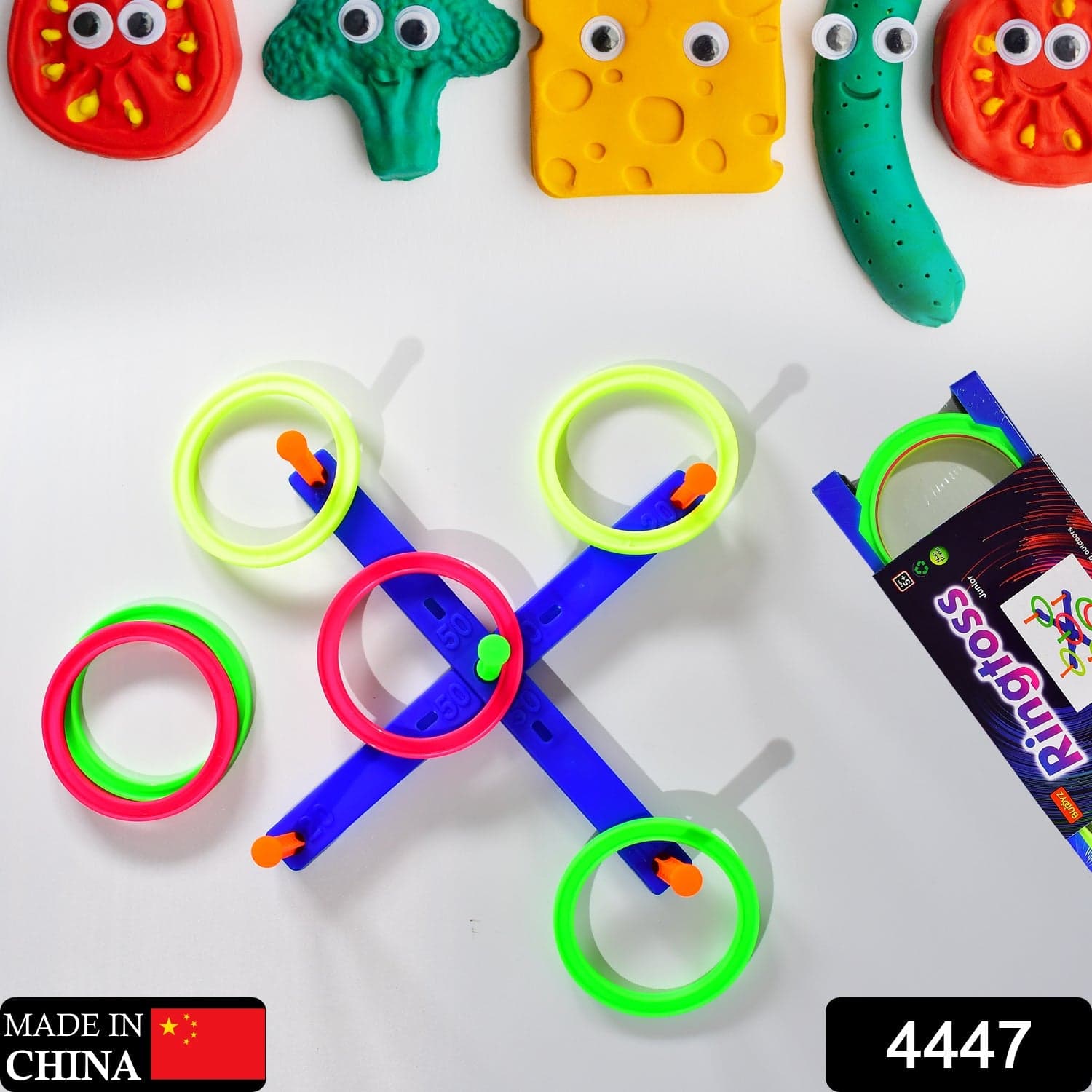 Ringtoss Junior Activity Set for kids for indoor game plays and for fun. thumbnail 2