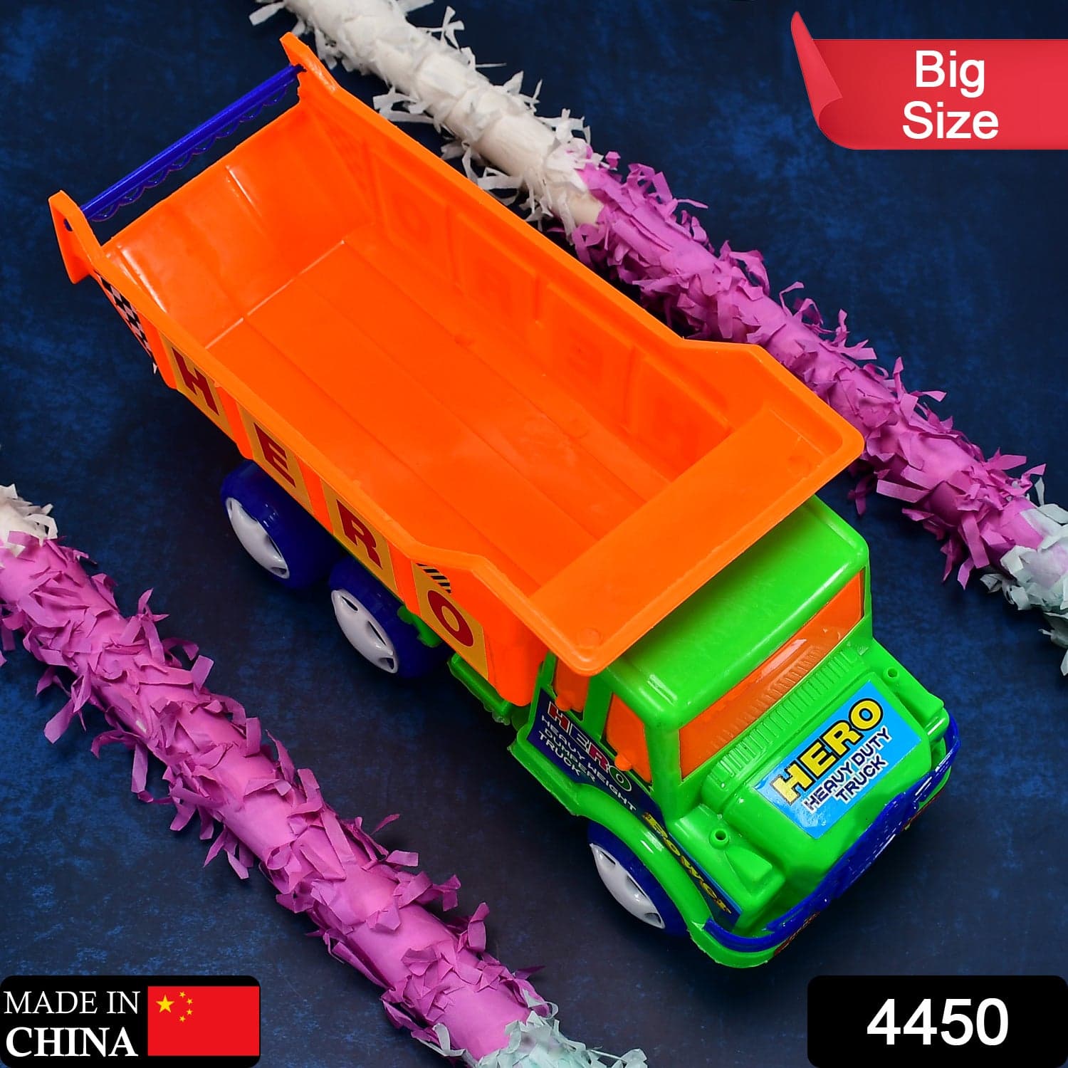 Truck Toy - Jumbo Large Size Plastic Heavy Weight Truck Toy  thumbnail 2