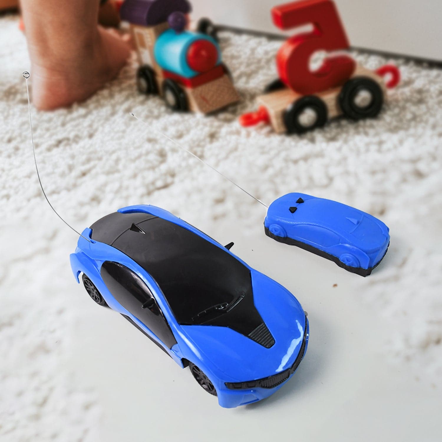 Remote Control Fast Modern Racing Car 3D Light with Go Forward And Backward thumbnail 3