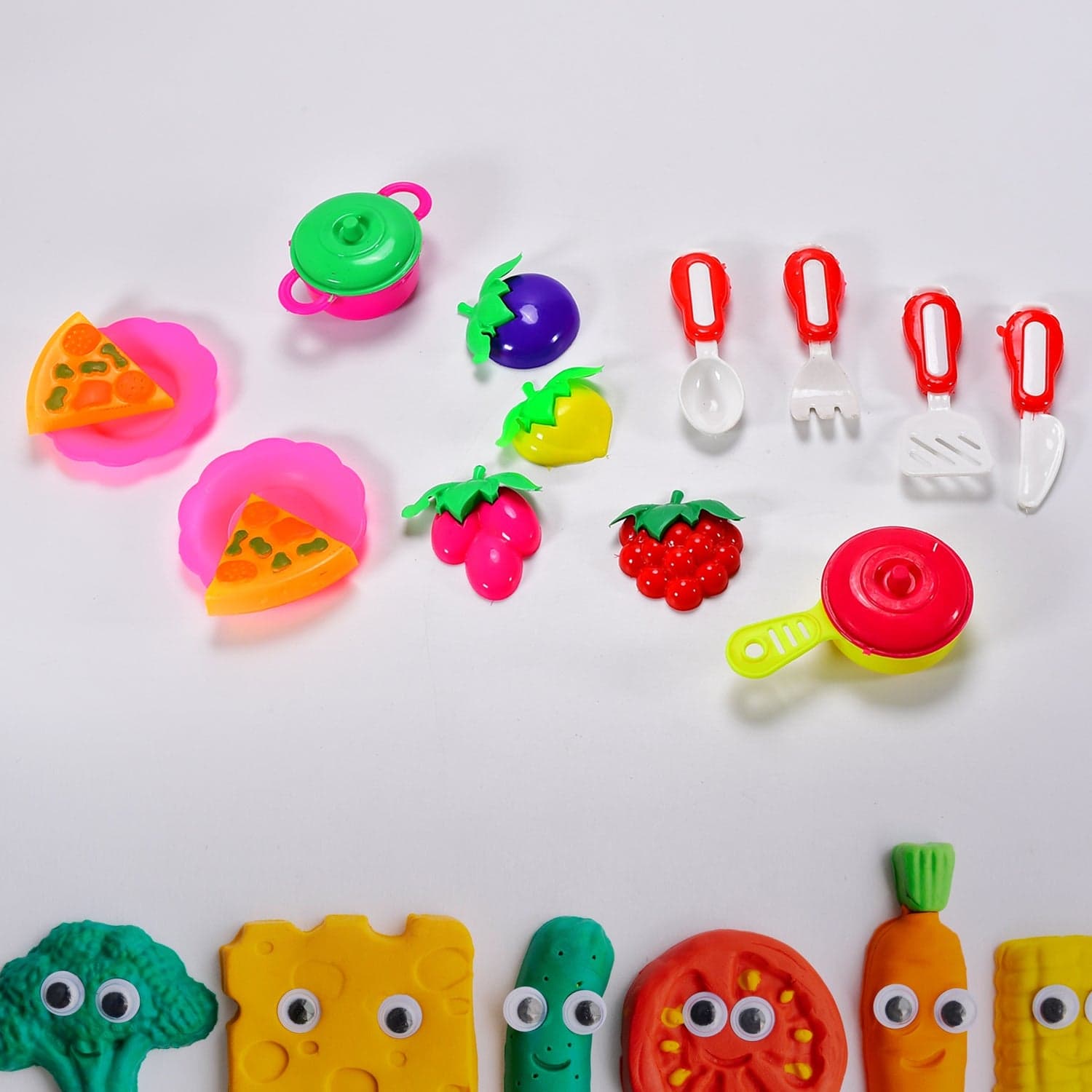 Plastic Kitchen Set Tea Party Kitchen Set Toy for Girls Boys thumbnail 1