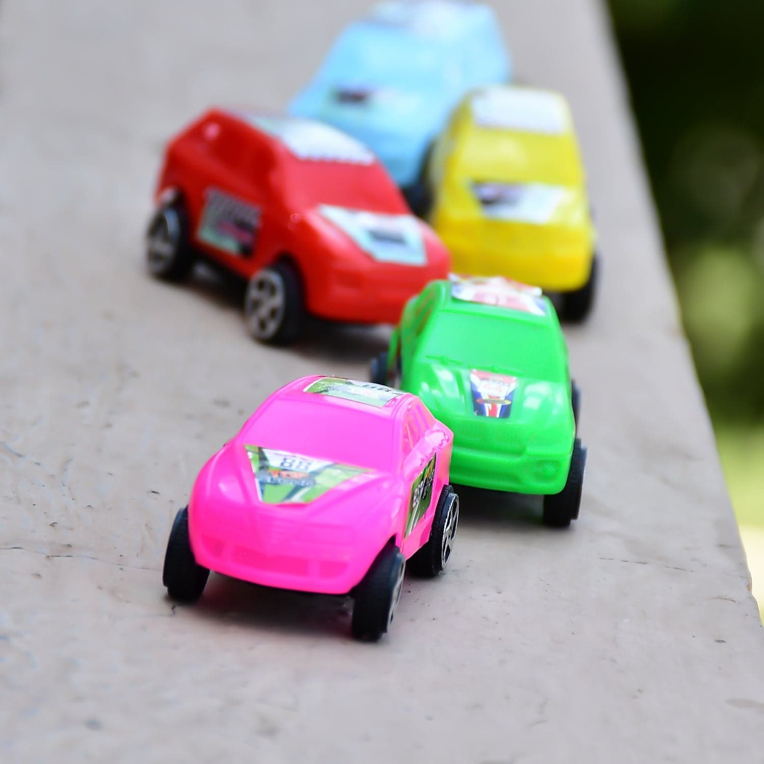 Super City Car Racer Toy For Boys and Girls Pull Push Vehicle Car (Set Of 12Pcs) (Multicolor) thumbnail 2