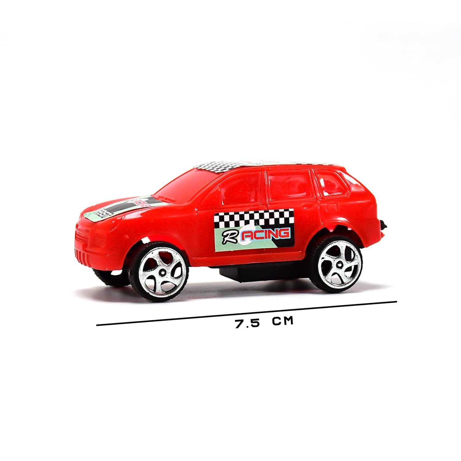 Super City Car Racer Toy For Boys and Girls Pull Push Vehicle Car (Set Of 12Pcs) (Multicolor) thumbnail 5