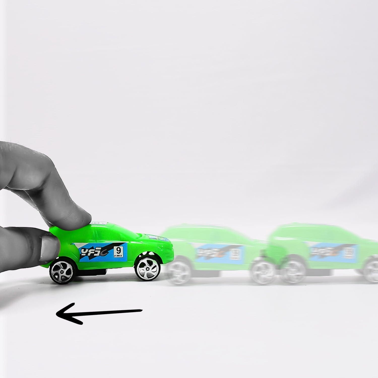 Super City Car Racer Toy For Boys and Girls Pull Push Vehicle Car (Set Of 12Pcs) (Multicolor) thumbnail 6