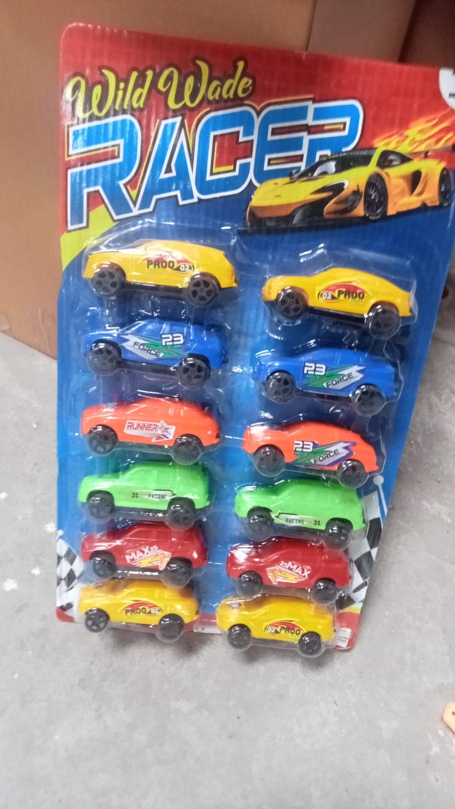 Super City Car Racer Toy For Boys and Girls Pull Push Vehicle Car (Set Of 12Pcs) (Multicolor) thumbnail 8