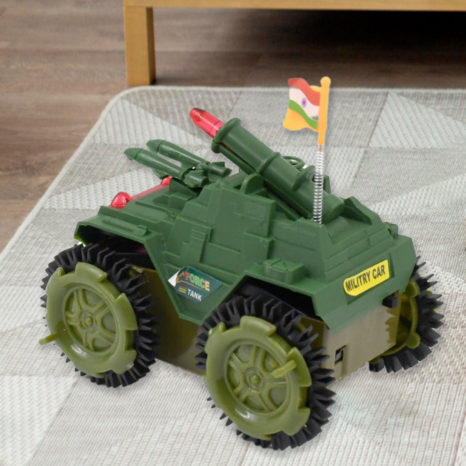 Children's Joy Tumbling Tank Toy Car thumbnail 3