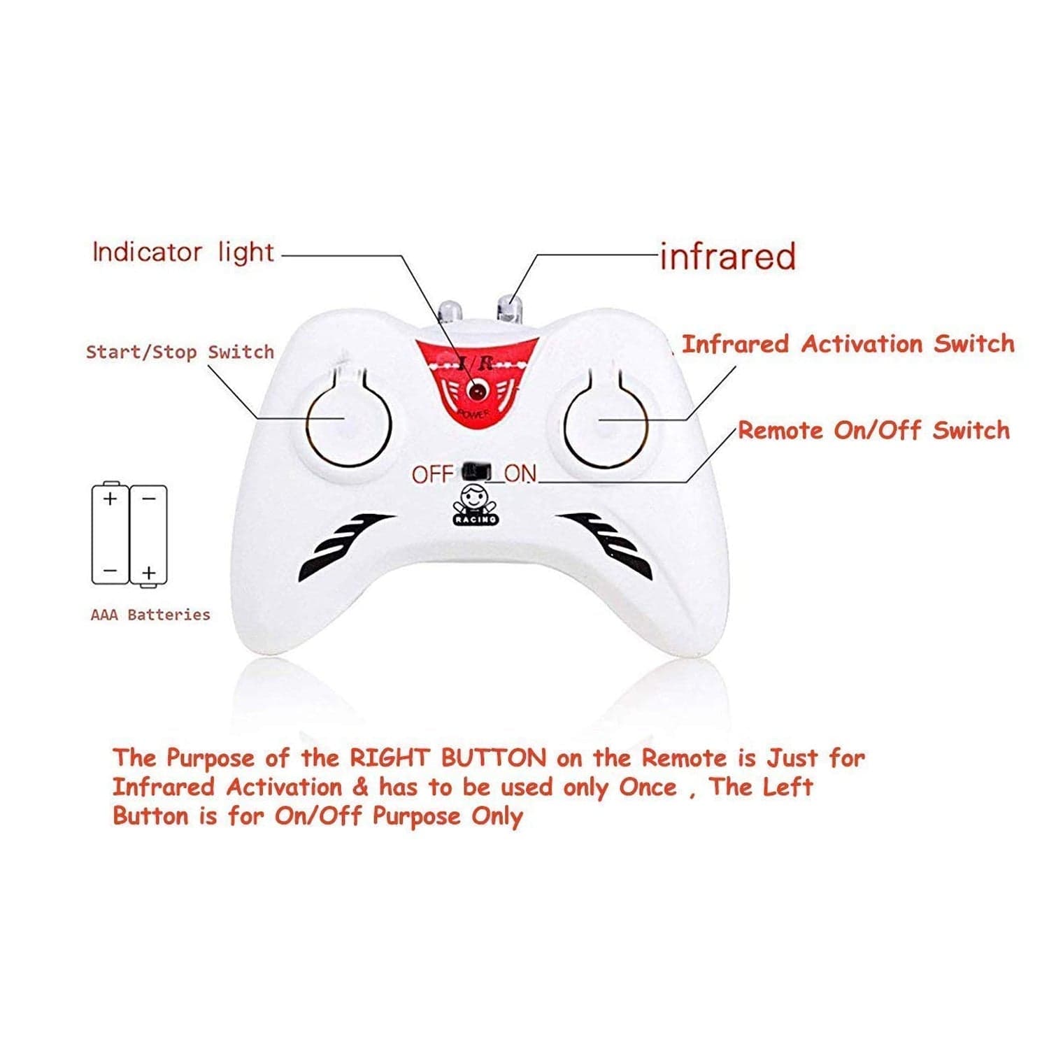 Remote Control Helicopter with USB Chargeable Cable for Boy and Girl Children (Pack of 1) thumbnail 10