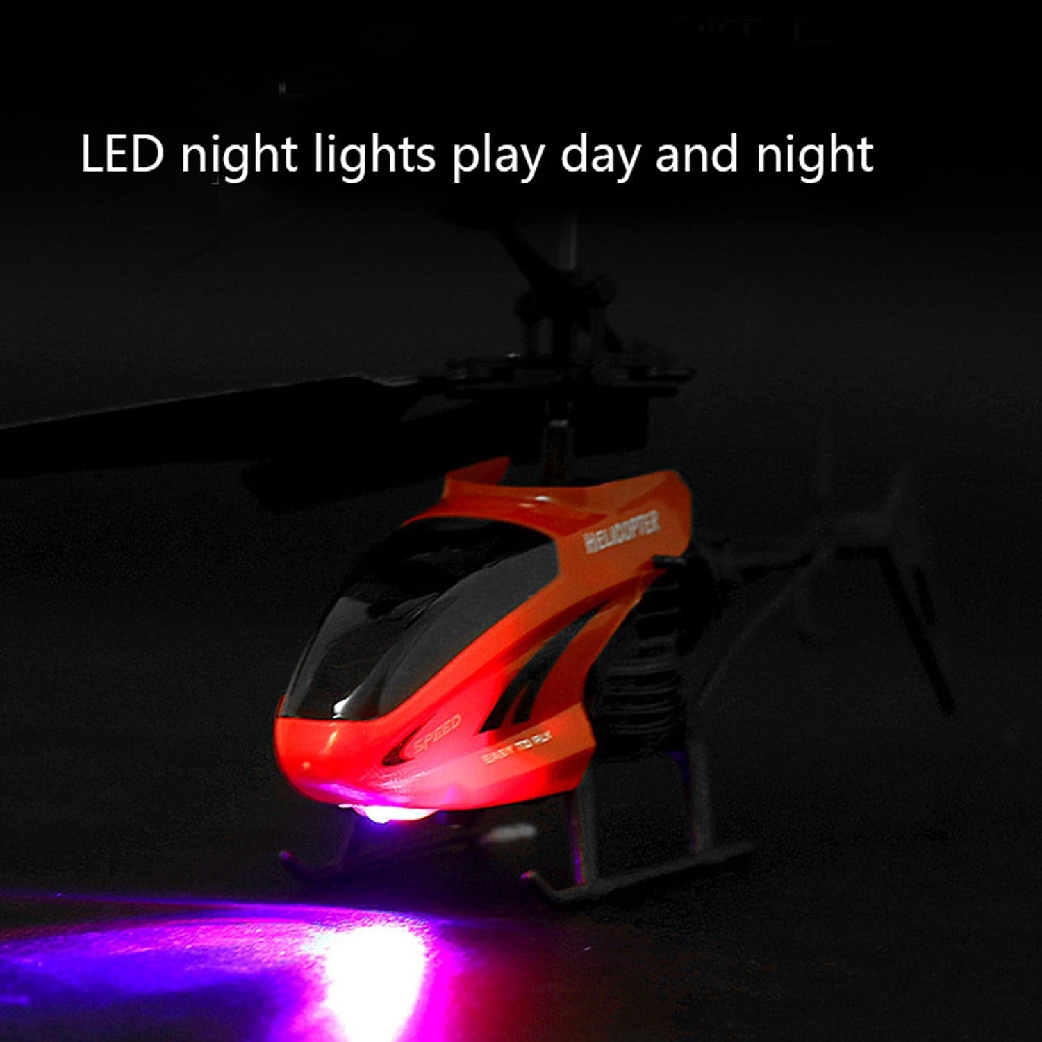 Remote Control Helicopter with USB Chargeable Cable for Boy and Girl Children (Pack of 1) thumbnail 11