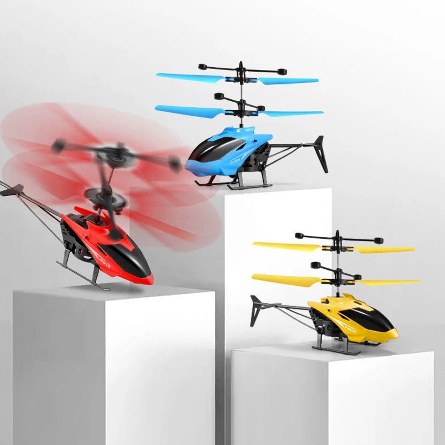 Remote Control Helicopter with USB Chargeable Cable for Boy and Girl Children (Pack of 1) thumbnail 14
