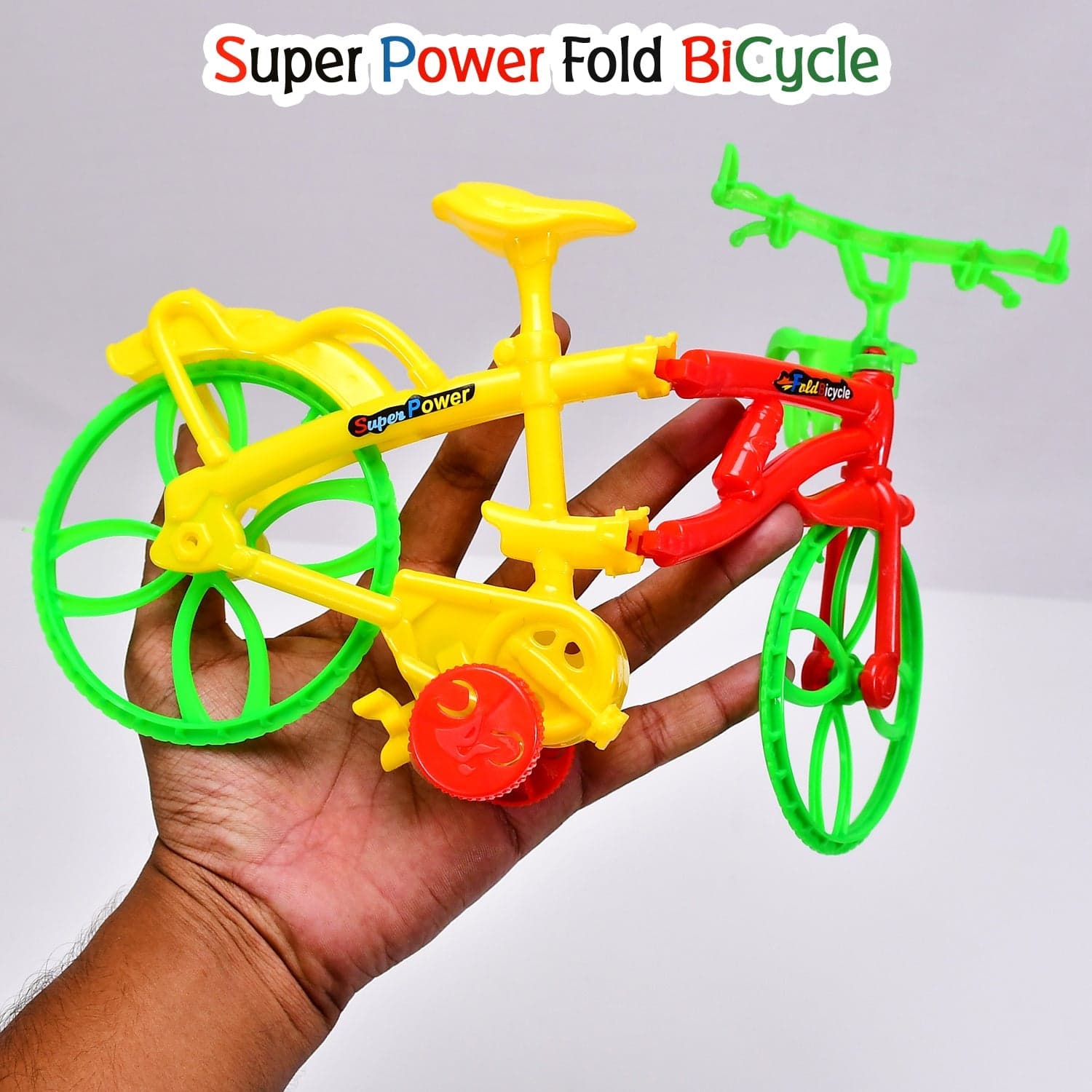 Plastic Foldable Kids Bicycle Toy thumbnail 3