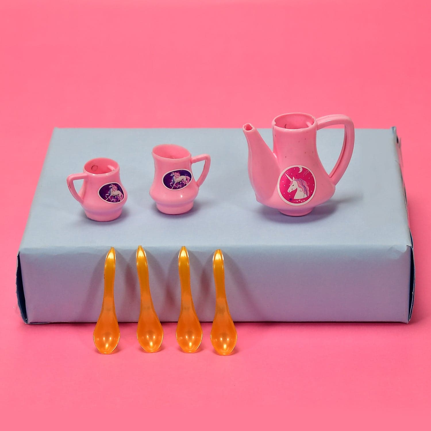 ï»¿Tickles Tea toy Set | Coffee Kitchen Plastic Set Toy for Kids, Boys & Girls (15Pcs) thumbnail 1