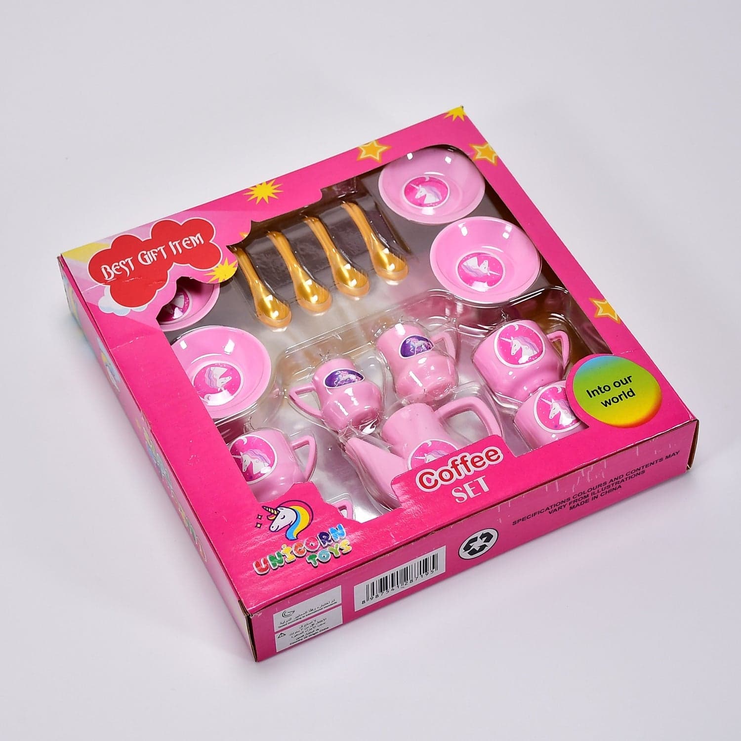 ï»¿Tickles Tea toy Set | Coffee Kitchen Plastic Set Toy for Kids, Boys & Girls (15Pcs) thumbnail 4
