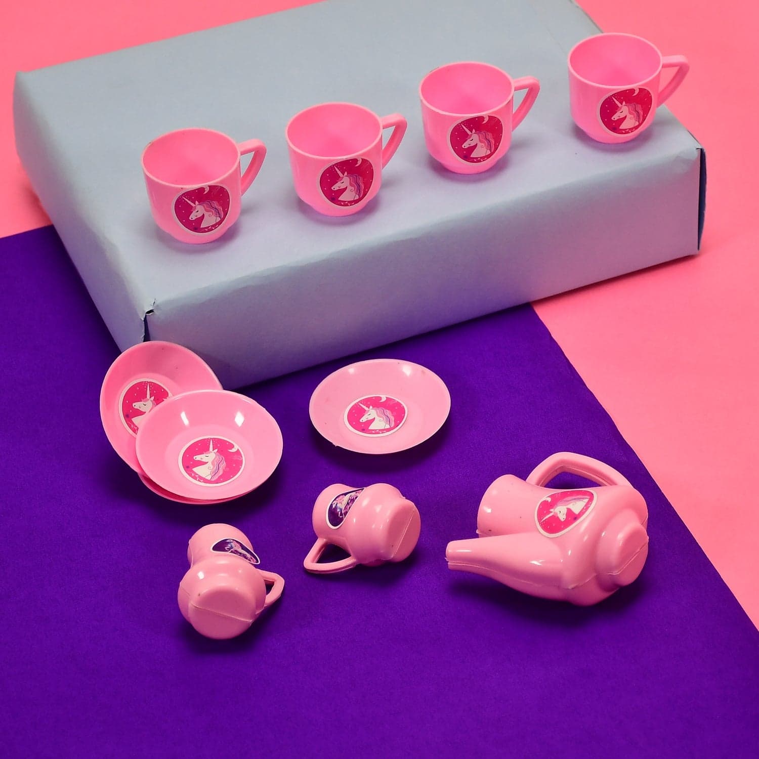 ï»¿Tickles Tea toy Set | Coffee Kitchen Plastic Set Toy for Kids, Boys & Girls (15Pcs) thumbnail 5