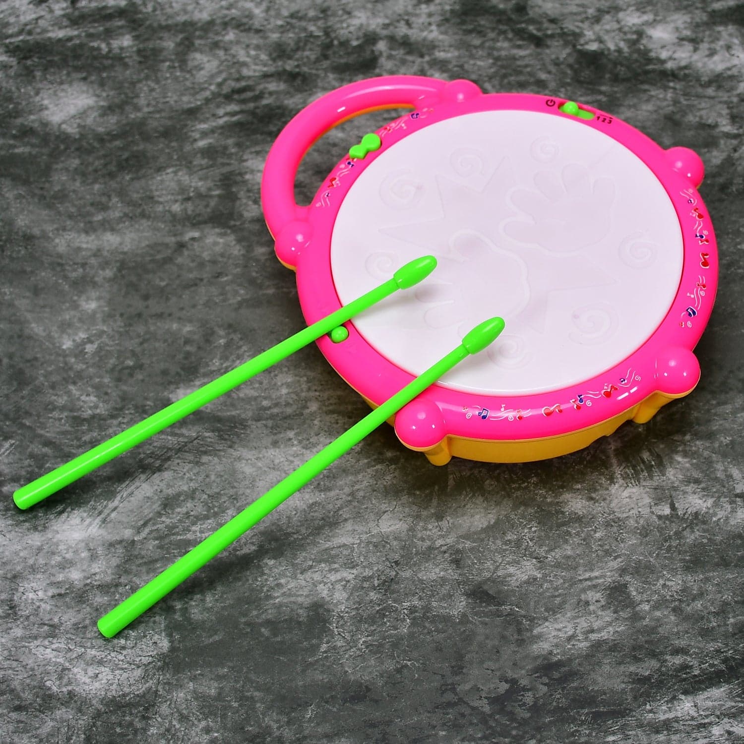 Flash Drum Toy of Colorful Musical Drum with Light Effects, Best Gift for Kids thumbnail 7