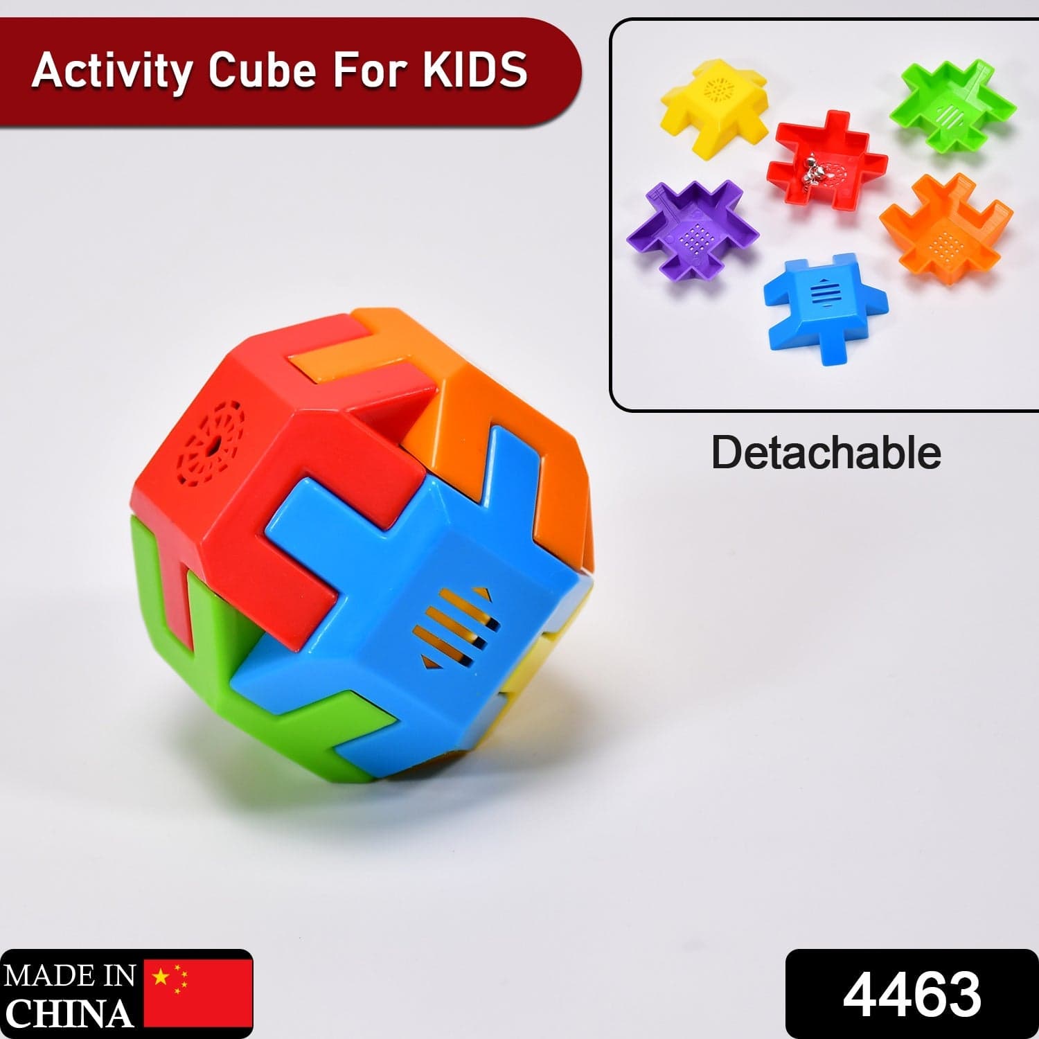Octa Cube Activity Cube - Multicolor thumbnail 2