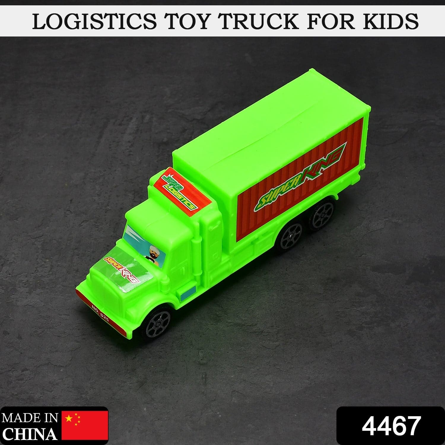 Plastic Container Cargo Truck toy for kids thumbnail 2