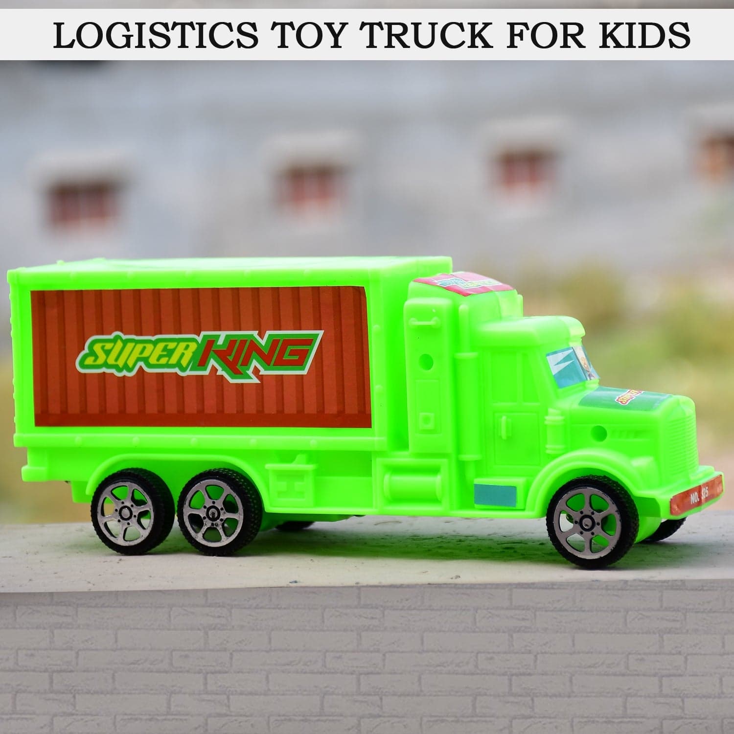 Plastic Container Cargo Truck toy for kids thumbnail 5
