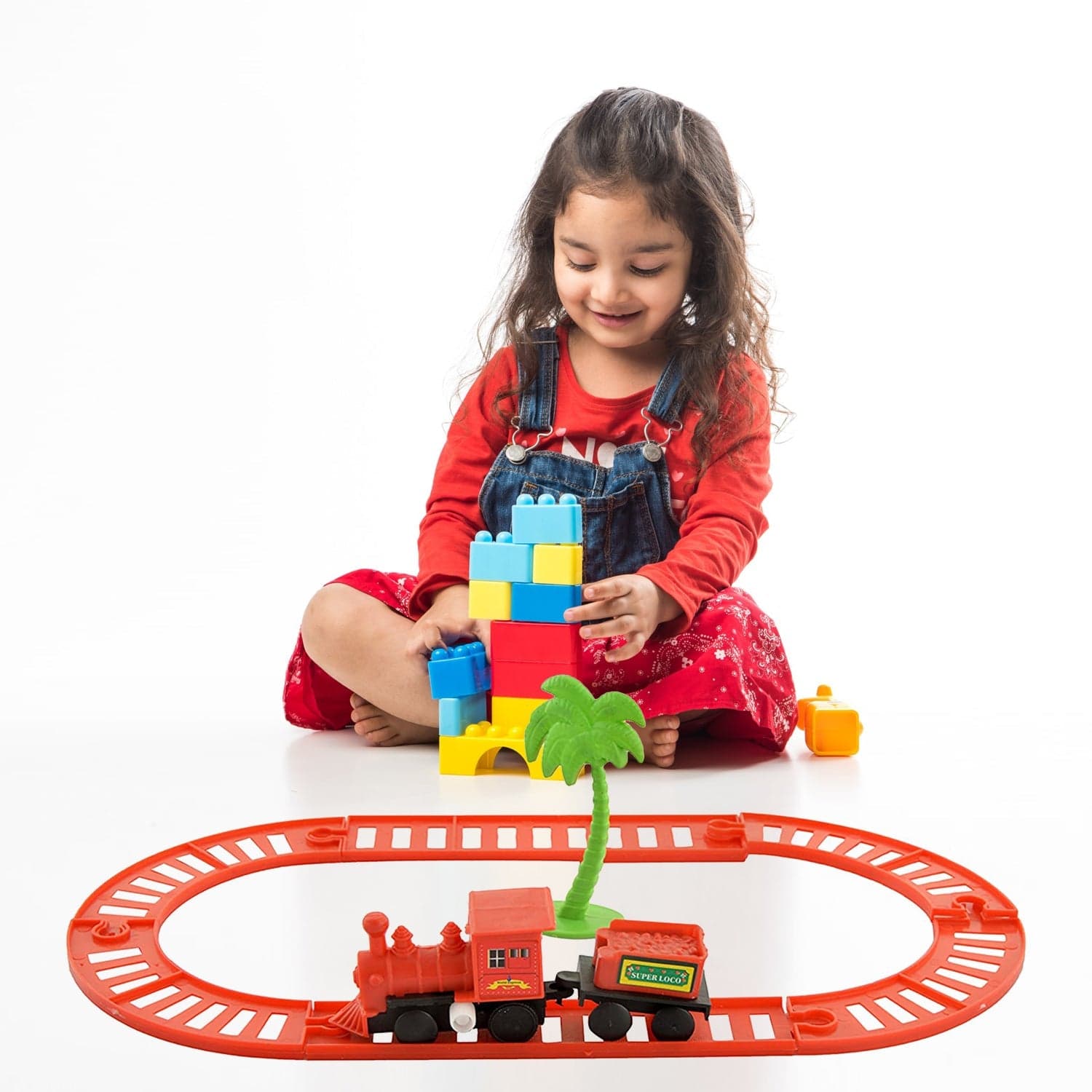 World Express Mini Train Play Set for kids thumbnail 1